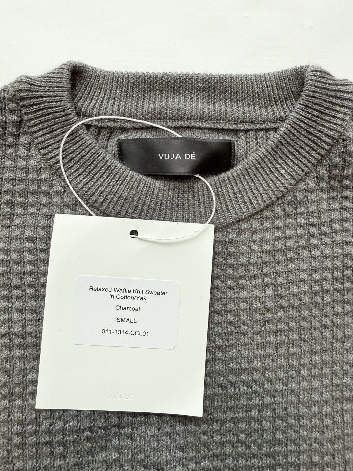Vuja De VUJA DÉ RELAXED WAFFLE KNIT SWEATER Size US S / EU 44-46 / 1 - 2 Thumbnail