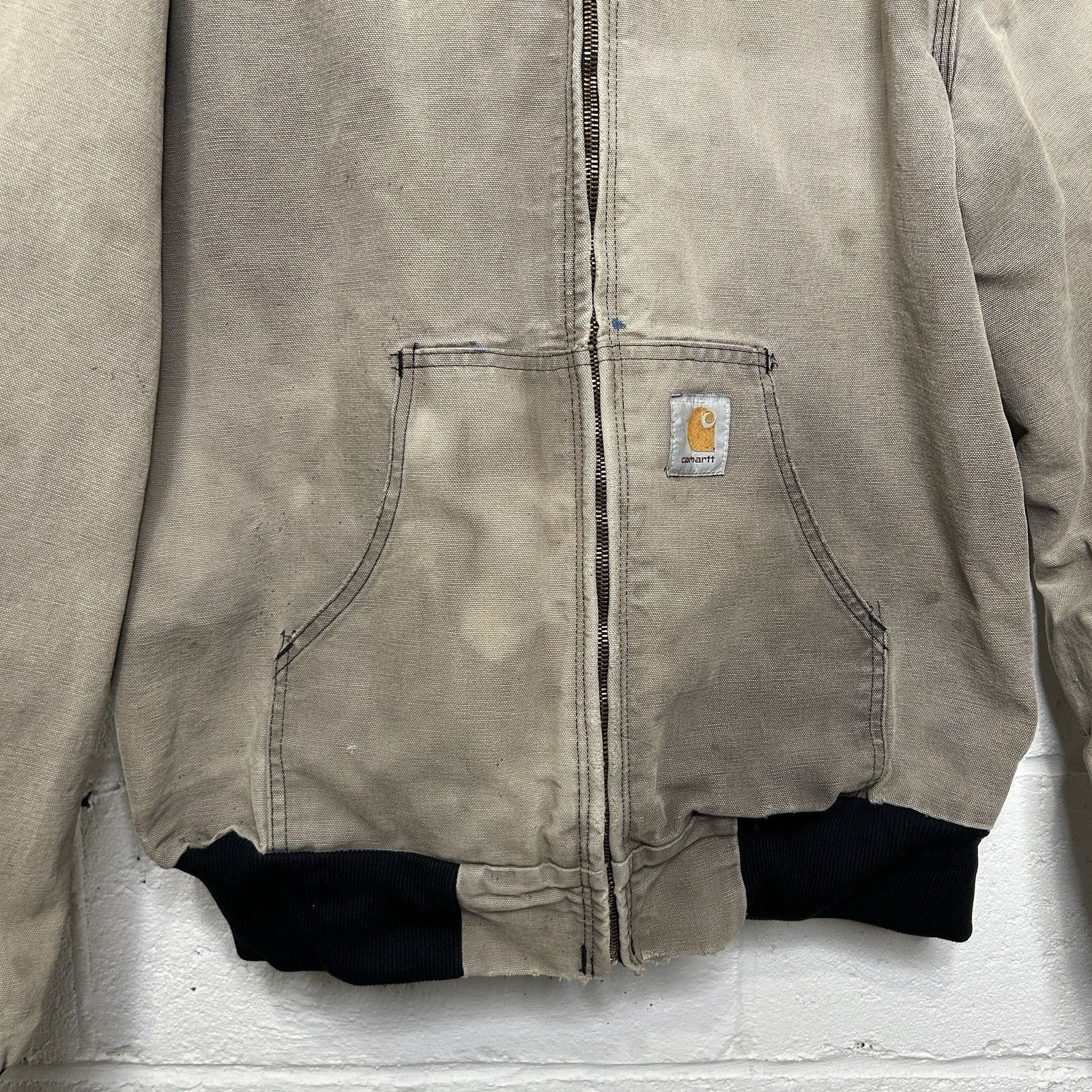 Carhartt Faded Vintage Carhartt Thermal Hooded Active Jacket “Black” Size US S / EU 44-46 / 1 - 4 Thumbnail