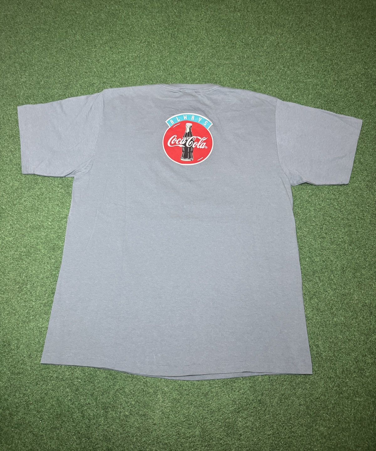 Coca Cola Vintage 90s Coca Cola Coke Cool Dark Handsome XL T Shirt Size US XL / EU 56 / 4 - 5 Thumbnail