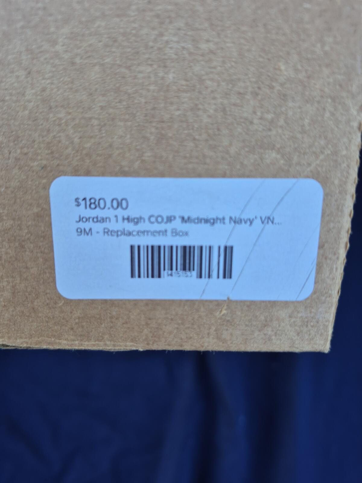 Other Jordan 1 Retro High CO.JP Midnight Navy Size 9 VNDS Size US 9 / EU 42 - 12 Thumbnail