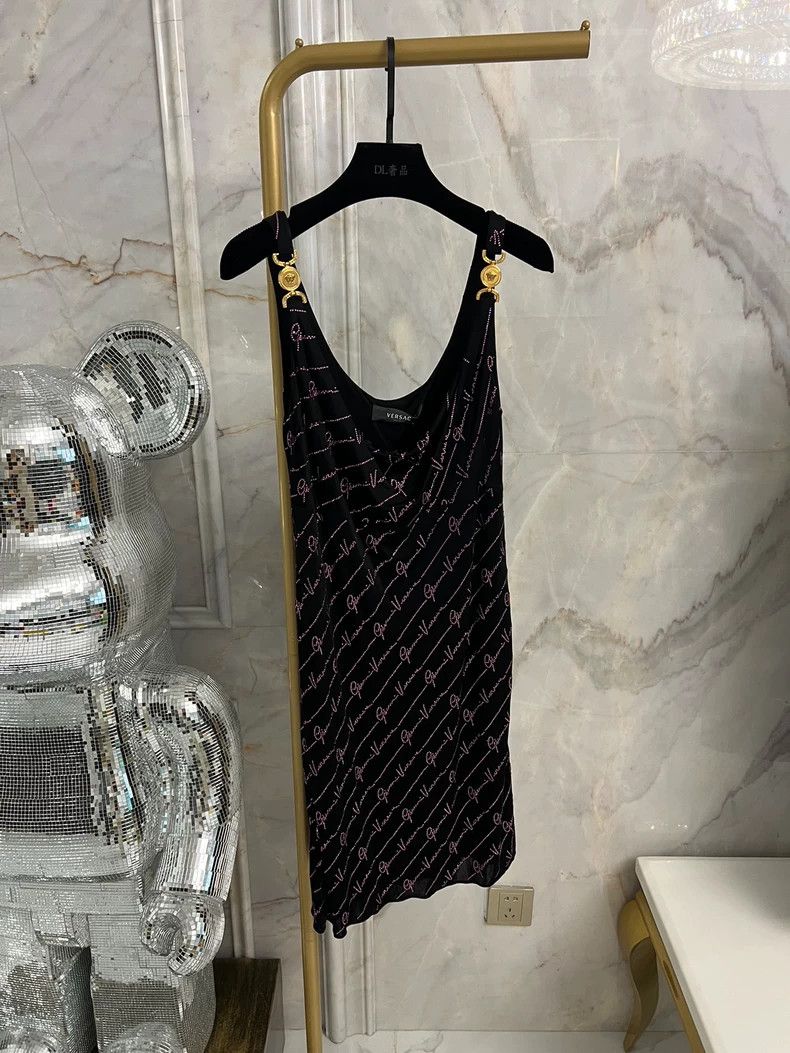 Versace Versace Full of diamond dress Size M / US 6-8 / IT 42-44 - 4 Thumbnail