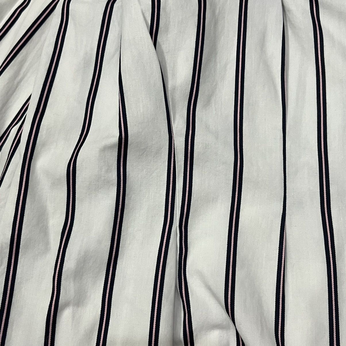 N.Hoolywood N.Hoolywood Random Tacked LS Shirt Stripe - White Size US XL / EU 56 / 4 - 9 Thumbnail