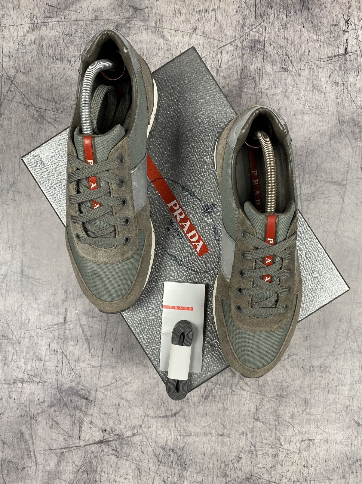 Prada Prada Matchrace Trainers Low Sneakers 4e2718 Size US 6 / EU 39 - 2 Thumbnail