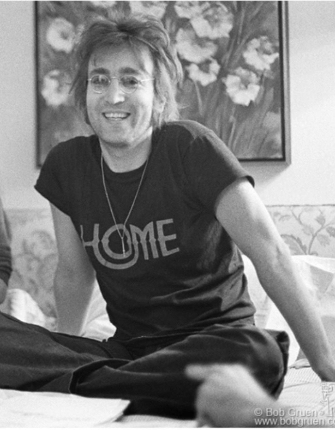Band Tees 🔥HOT🔥VINTAGE 90S HOME JOHN LENNON SPELLOUT VERY RARE Size US M / EU 48-50 / 2 - 12 Thumbnail