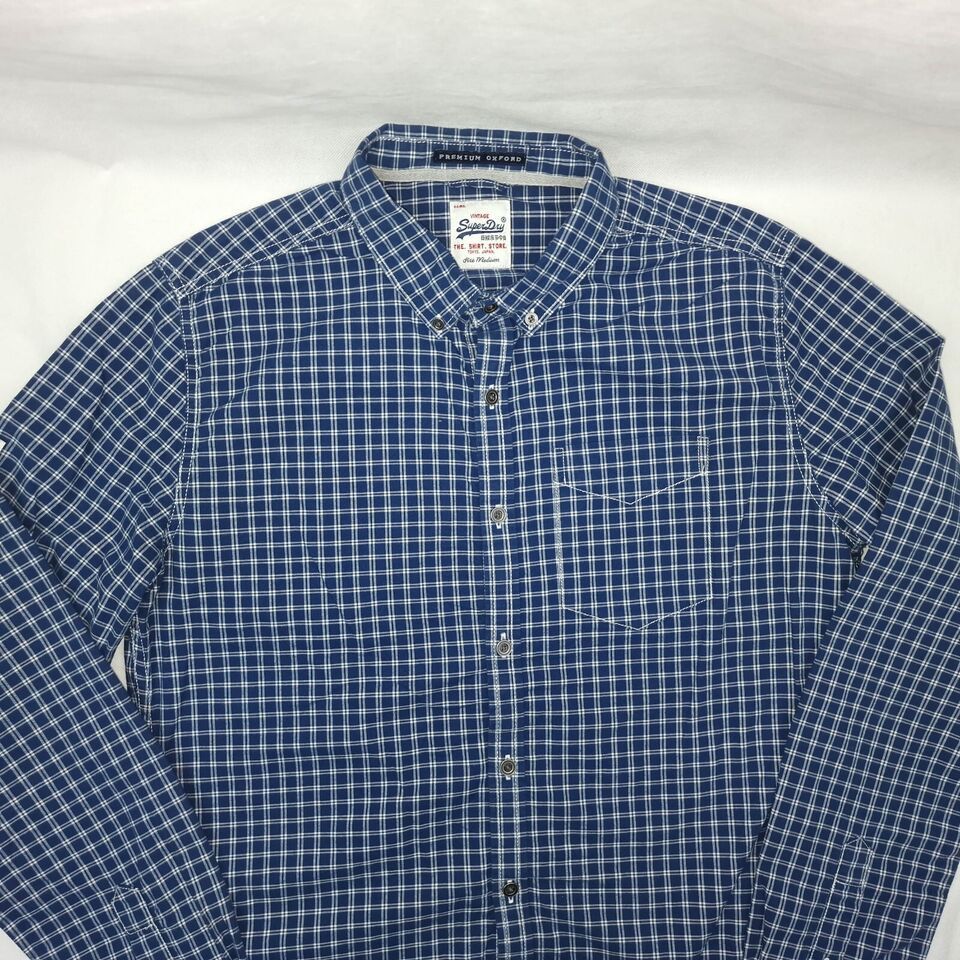 Superdry SUPERDRY SHIRT LONG SLEEVE COTTON SIZE M Size US M / EU 48-50 / 2 - 3 Thumbnail