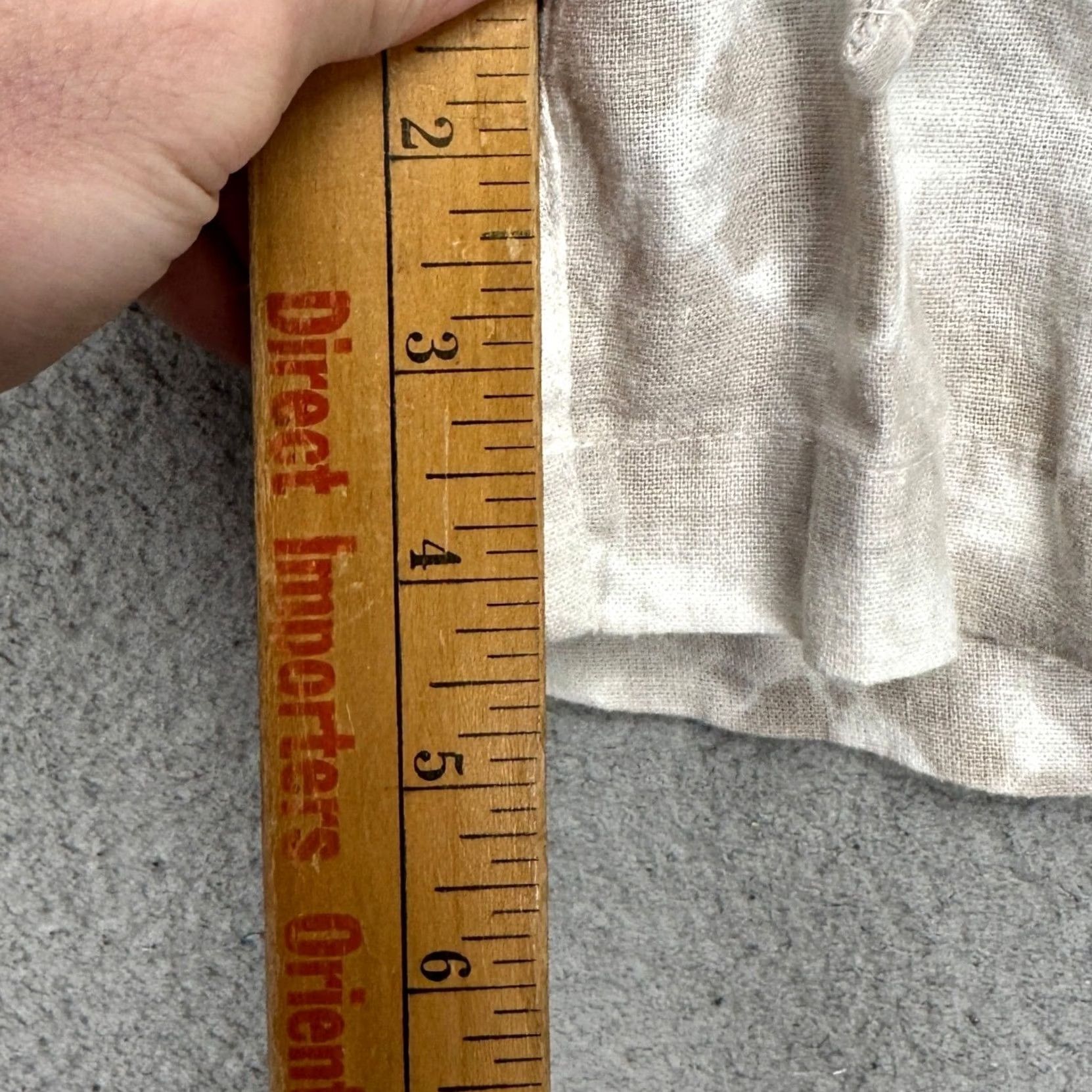 Old Navy Old Navy Womens Pull On Shorts Large Tan White Tie-Dye Casual Linen Blend NEW Size 36" / US 14 / IT 50 - 6 Thumbnail