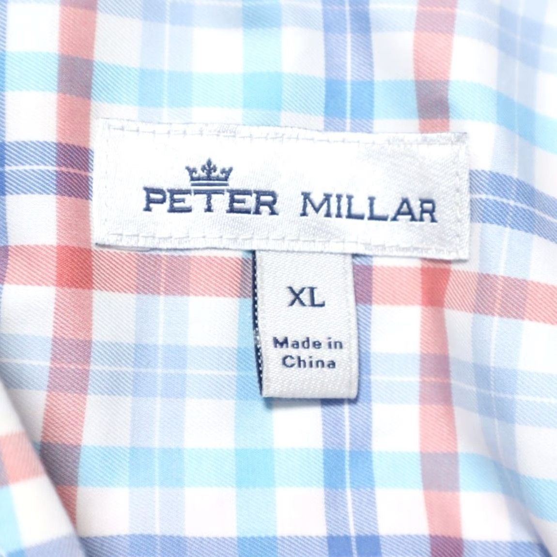 Peter Millar Peter Millar Crown Ease Stowe Plaid Button Up Shirt Blue Men's XL Size US XL / EU 56 / 4 - 4 Thumbnail