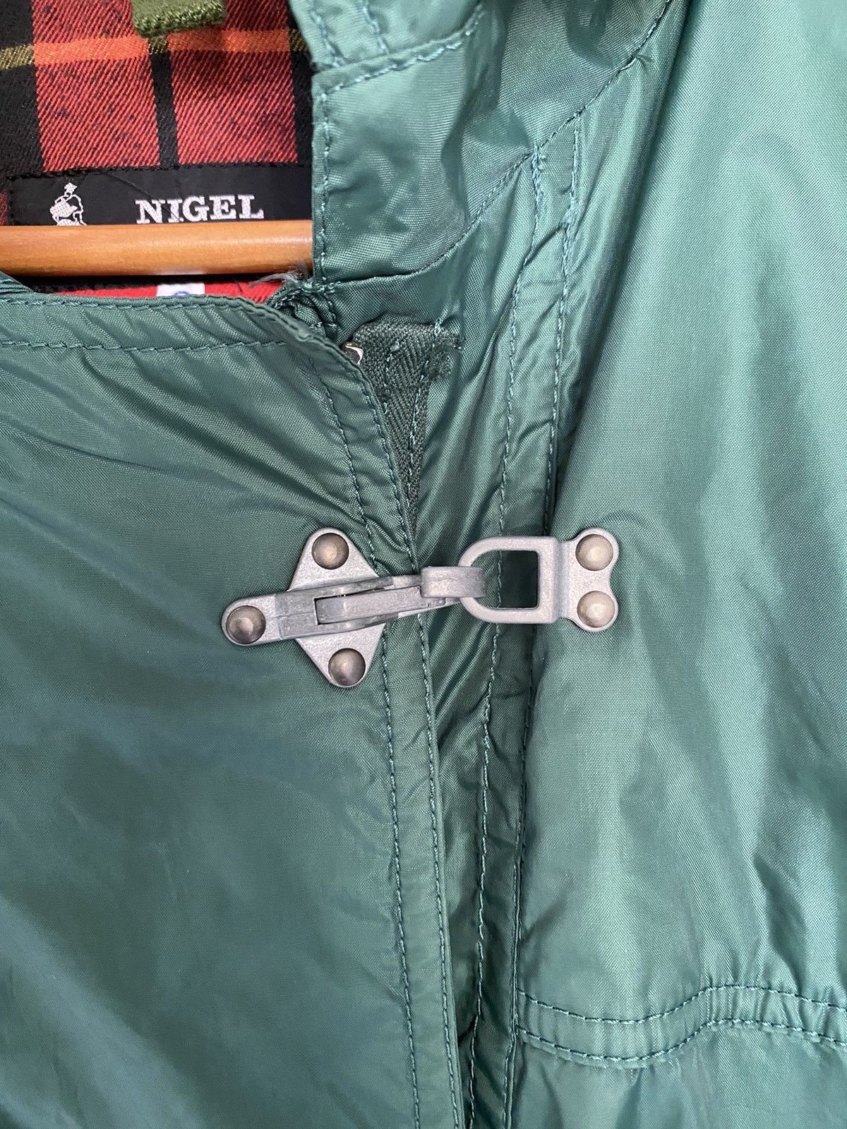 Nigel Cabourn 90s Nigel Cabourn Raincoat tartan lining Size US L / EU 52-54 / 3 - 7 Thumbnail