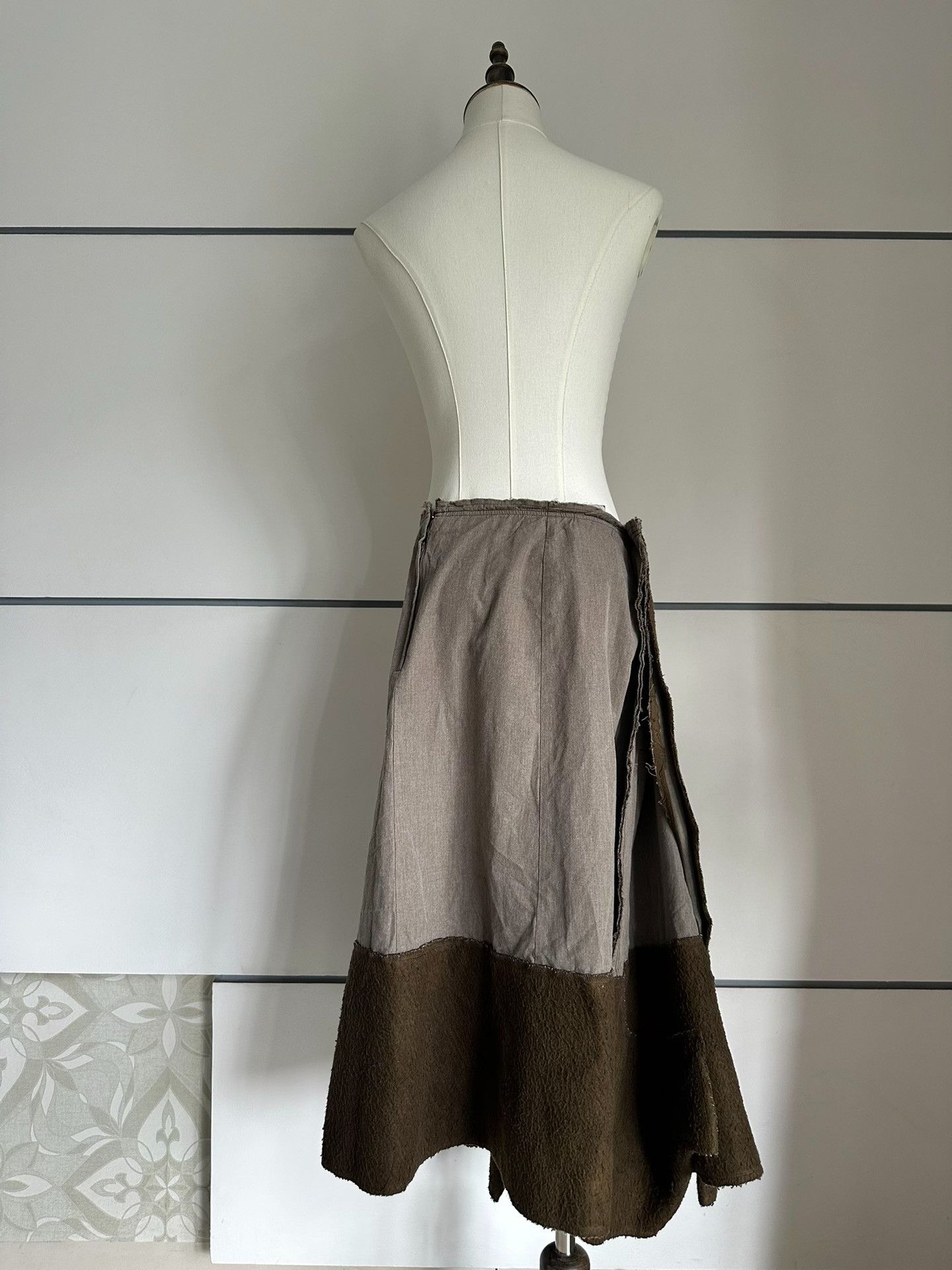 Other Comme des Garcons SIZES 02AW Spliced Skirt| Size 26" / US 2 / IT 38 - 2 Thumbnail