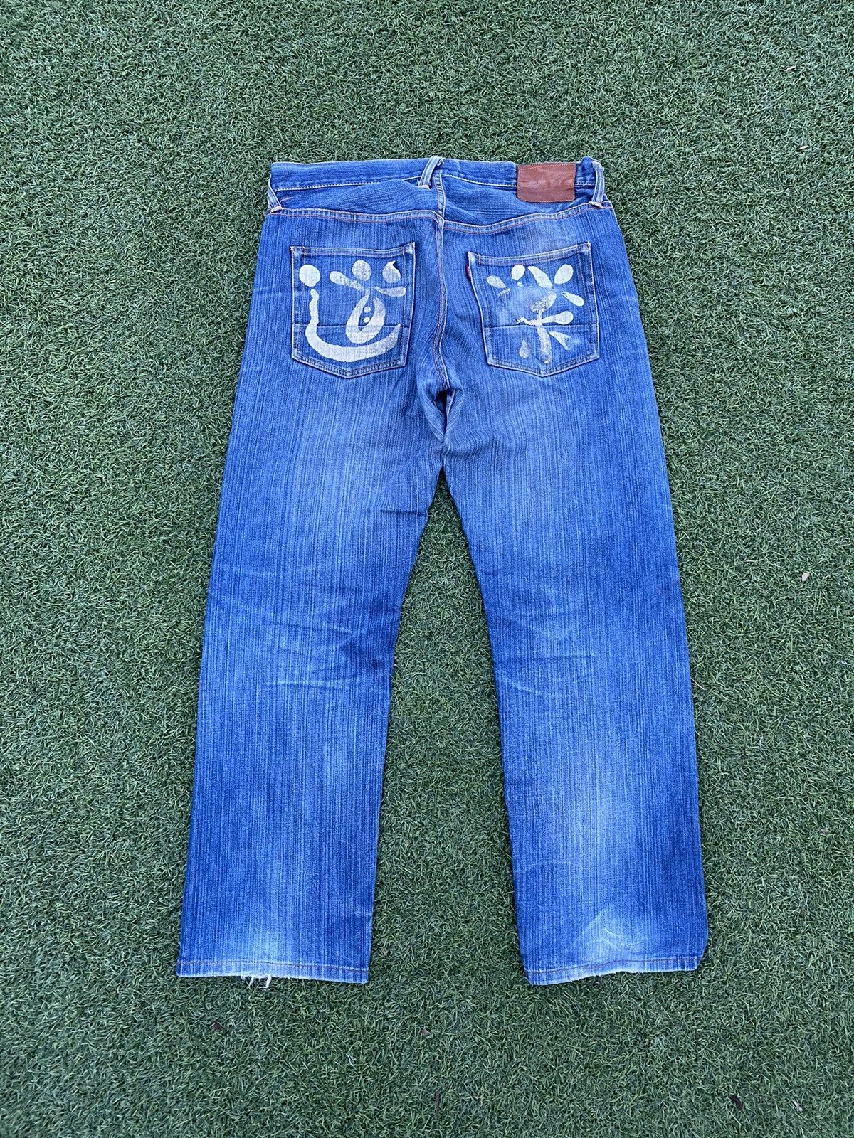 Evisu EVISU JEANS KANJI ART LOGO NO.3 Size US 34 / EU 50 - 1 Thumbnail
