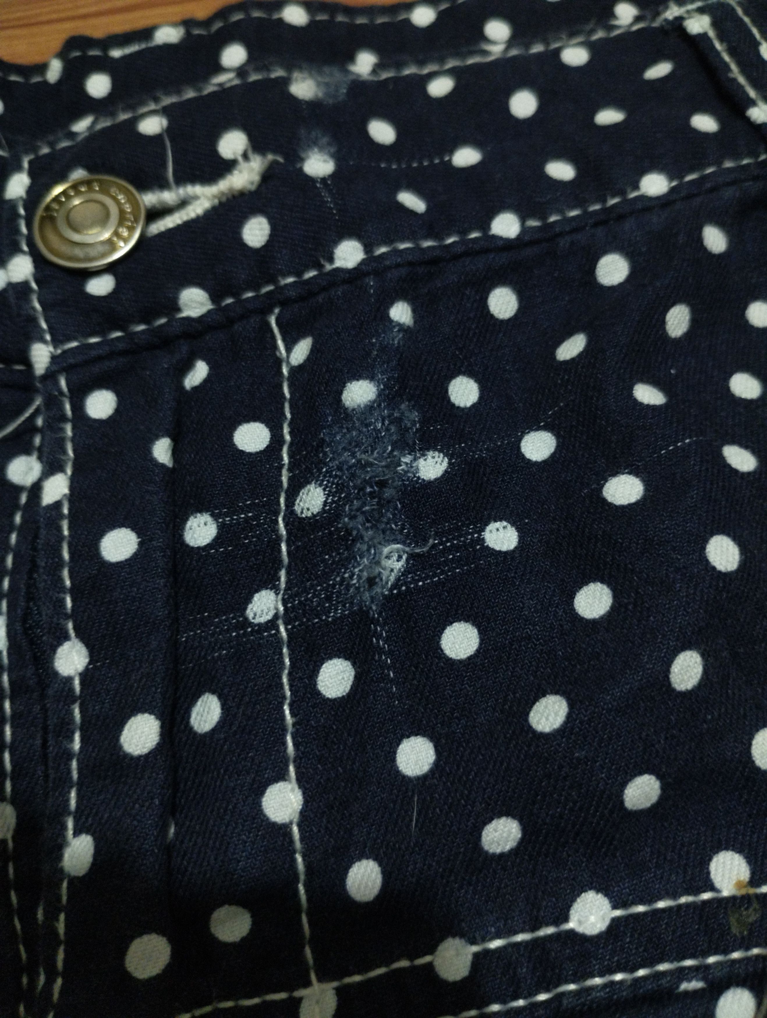 Issey Miyake Mercibeaucoup Drop Croth Polkadot Pants Size US 29 - 3 Thumbnail