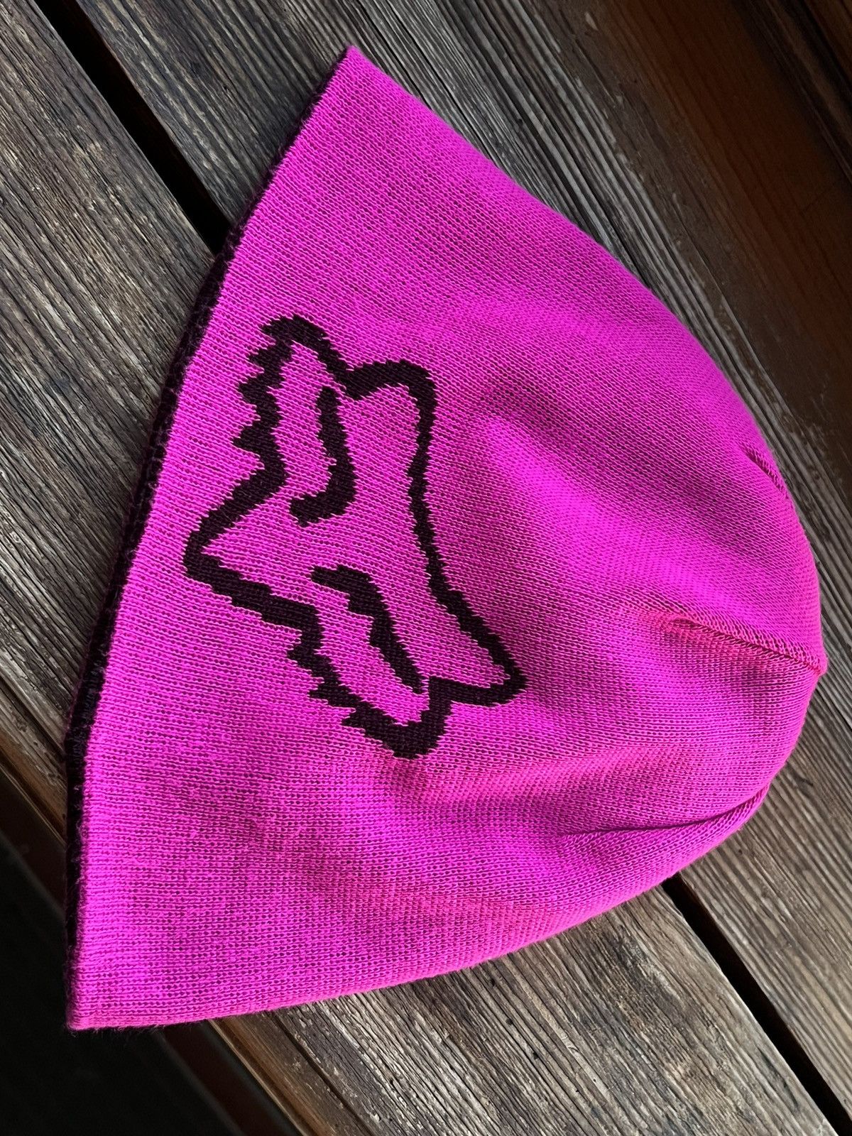 Vintage Y2k Pink Fox Hat Gorpcore Street Style Size ONE SIZE - 4 Thumbnail