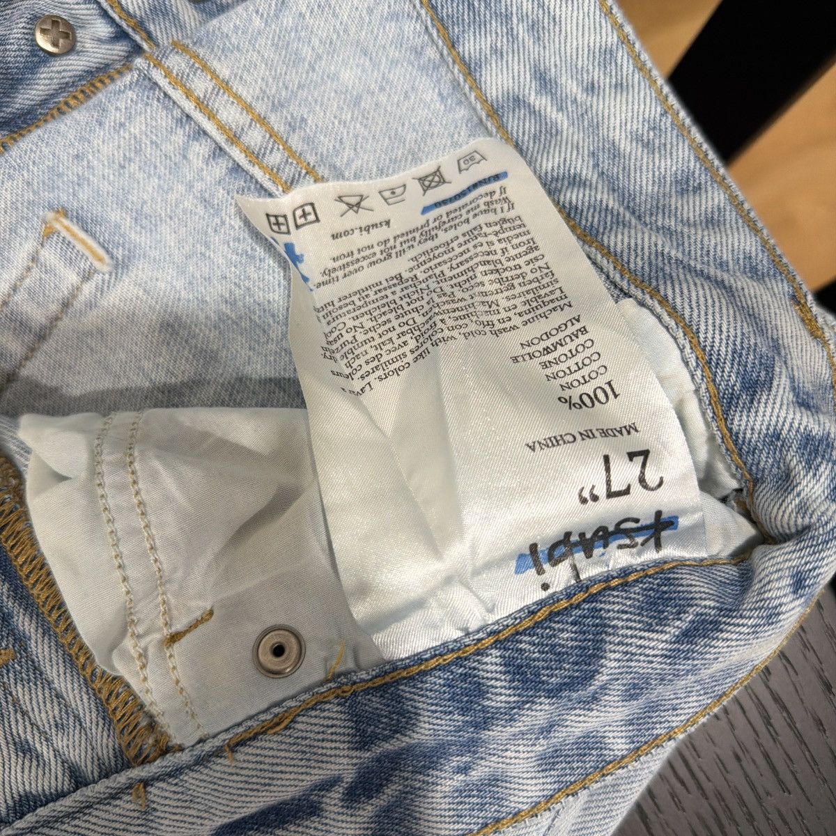 Ksubi Ksubi Brooklyn Jean Muse Split Size 27" / US 4 / IT 40 - 2 Thumbnail