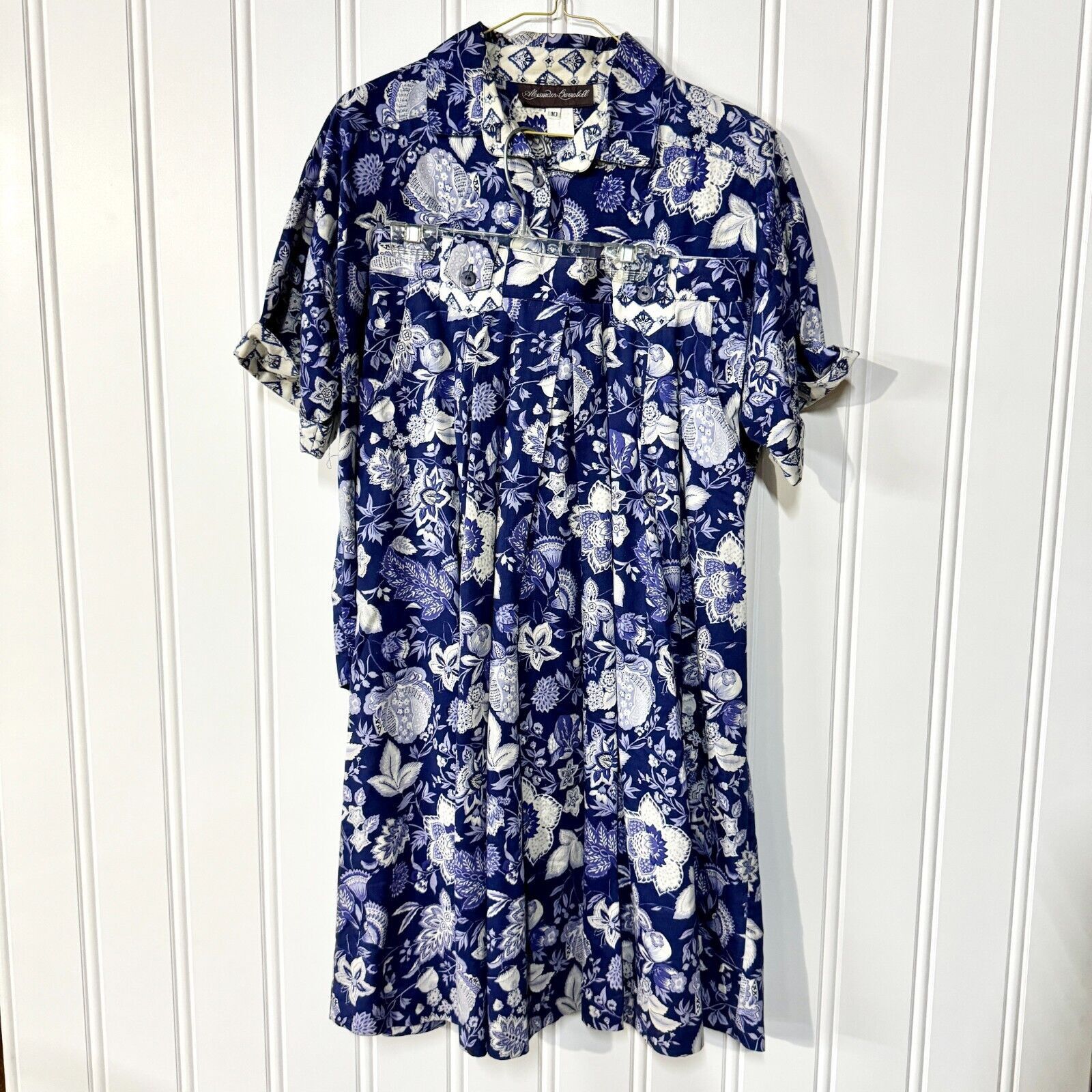 Vintage Vintage Alexander Campbell 2 Piece Top & Skirt Set Size 10 Size L / US 10 / IT 46 - 1 Thumbnail