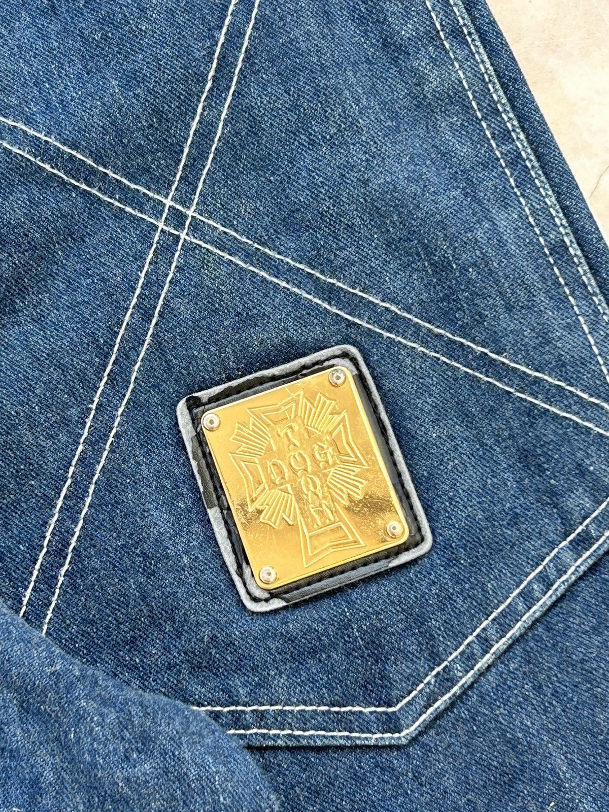 Dogtown Dogtown y2k carpenter white stripes jorts denim Size US 30 / EU 46 - 13 Thumbnail