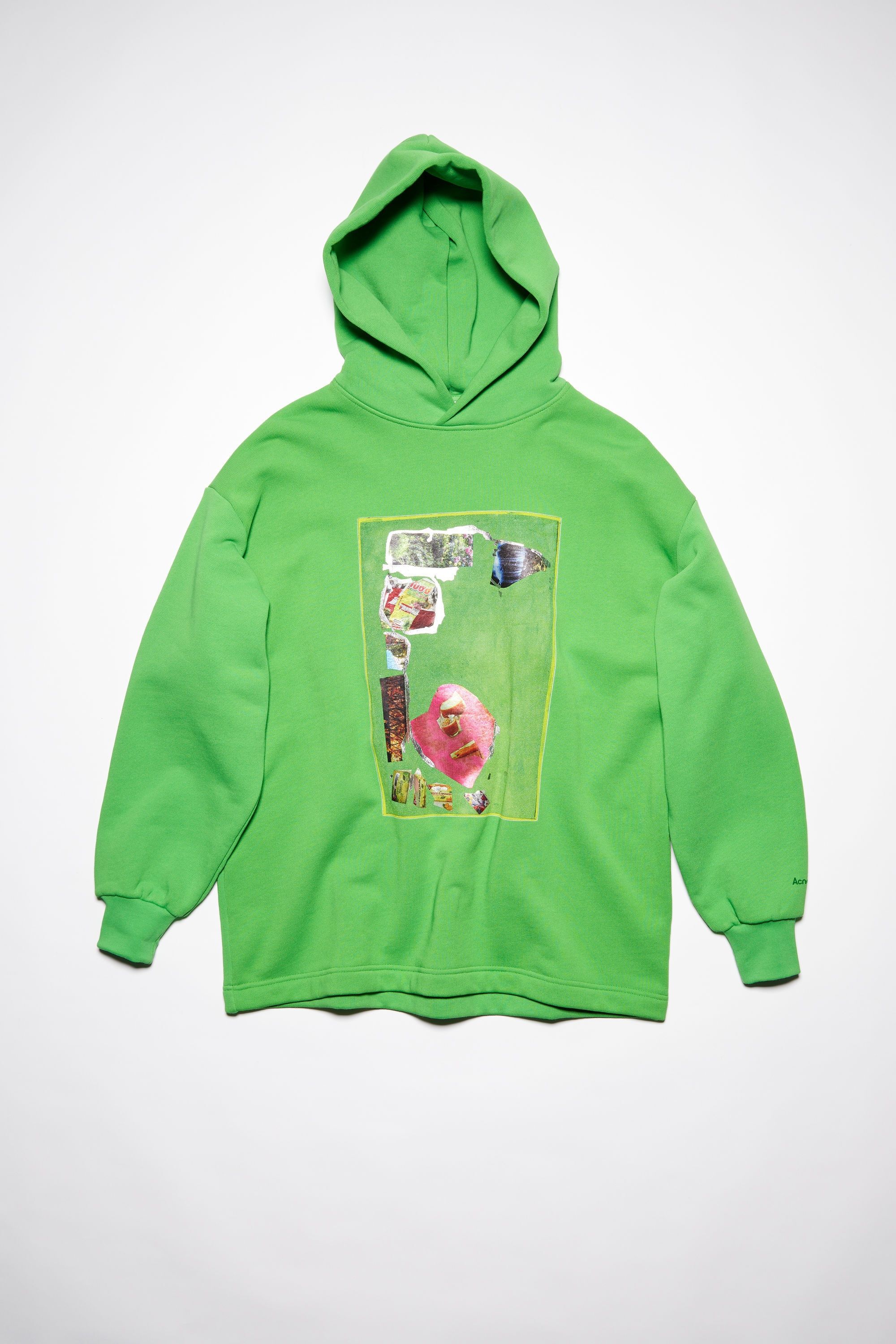 Acne Studios o1y0725 Hoodie in Green Size XXS / US 00 / IT 34 - 1 Thumbnail