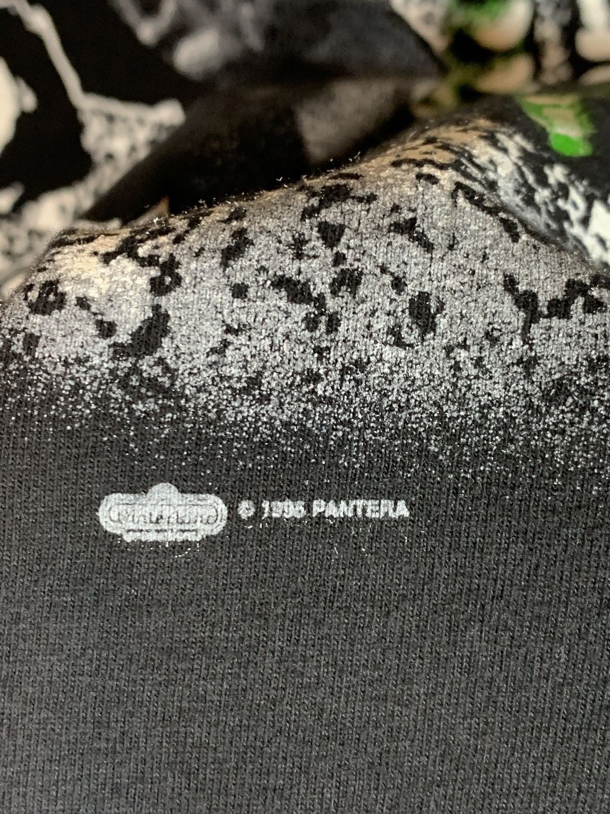 Band Tees × Vintage *RARE* Vintage 90s Pantera Winterland Test Print Band Shirt Size US L / EU 52-54 / 3 - 7 Thumbnail