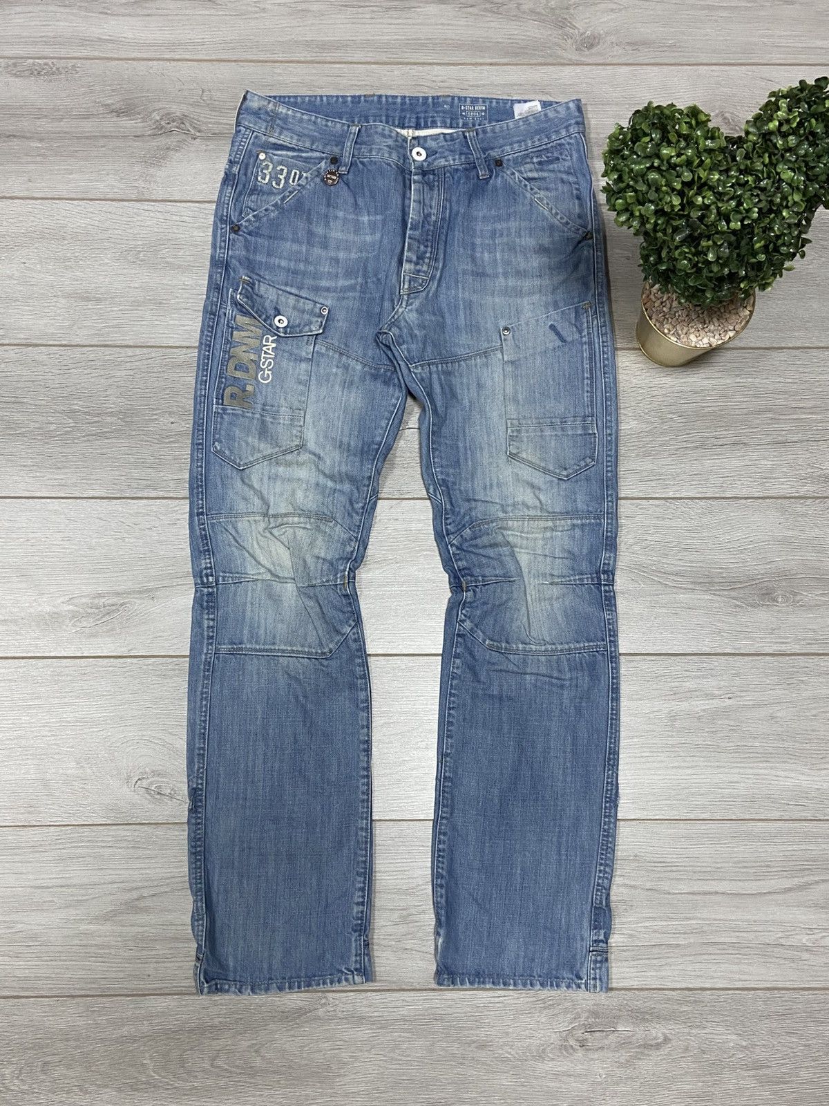 G-Star G star RAW vintage wide jeans Size US 34 / EU 50 - 1 Thumbnail