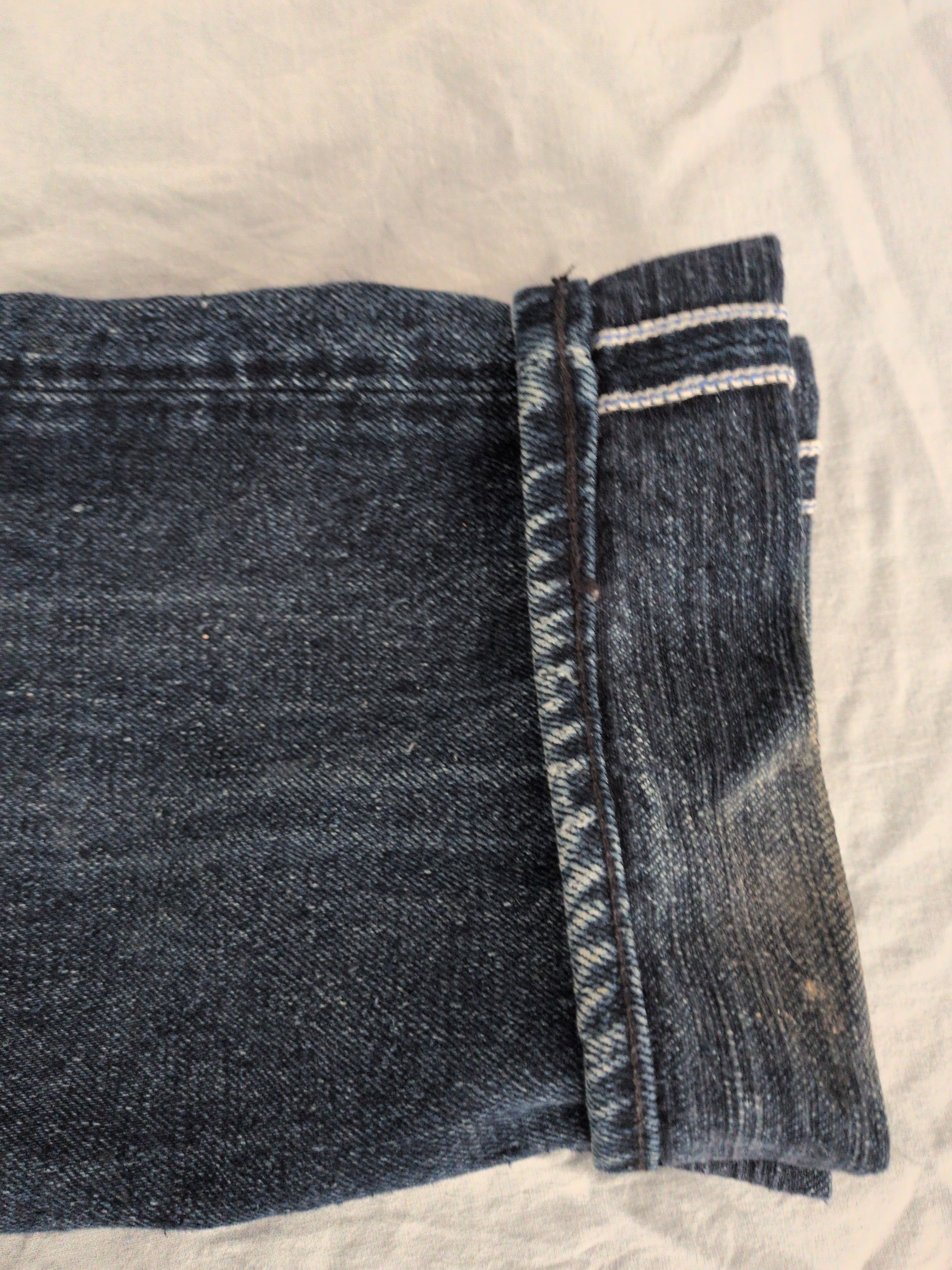 Pure Blue Japan Double Indigo Slim Selvedge Denim Size US 36 / EU 52 - 6 Thumbnail