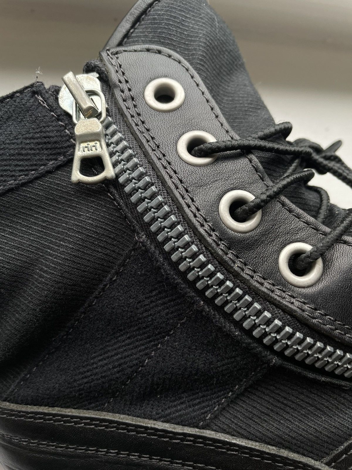 Visvim Visvim AW15 - 7 Hole Folk Boots - Black - size 10-10.5 Size US 10 / EU 43 - 8 Thumbnail