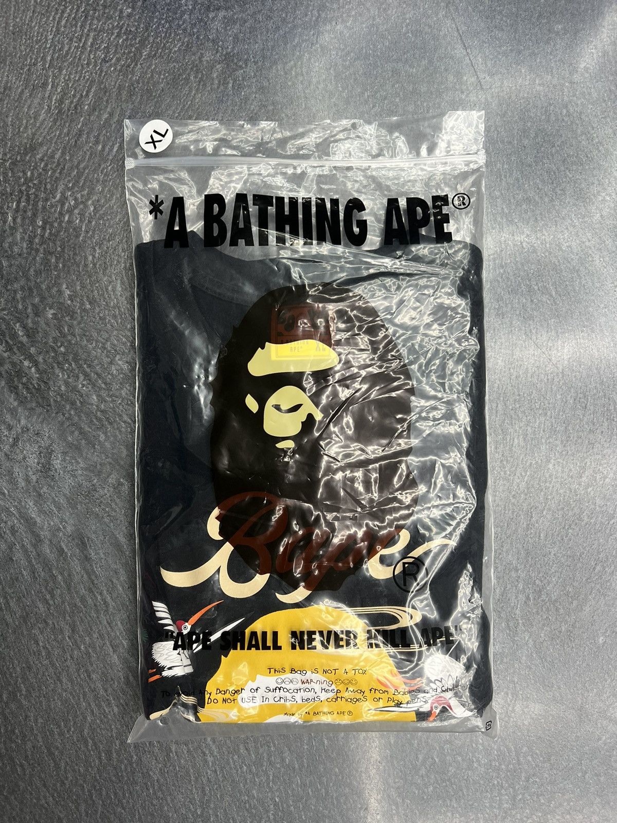 Bape Bape Japanese Crane T-Shirt Size US XL / EU 56 / 4 - 6 Thumbnail