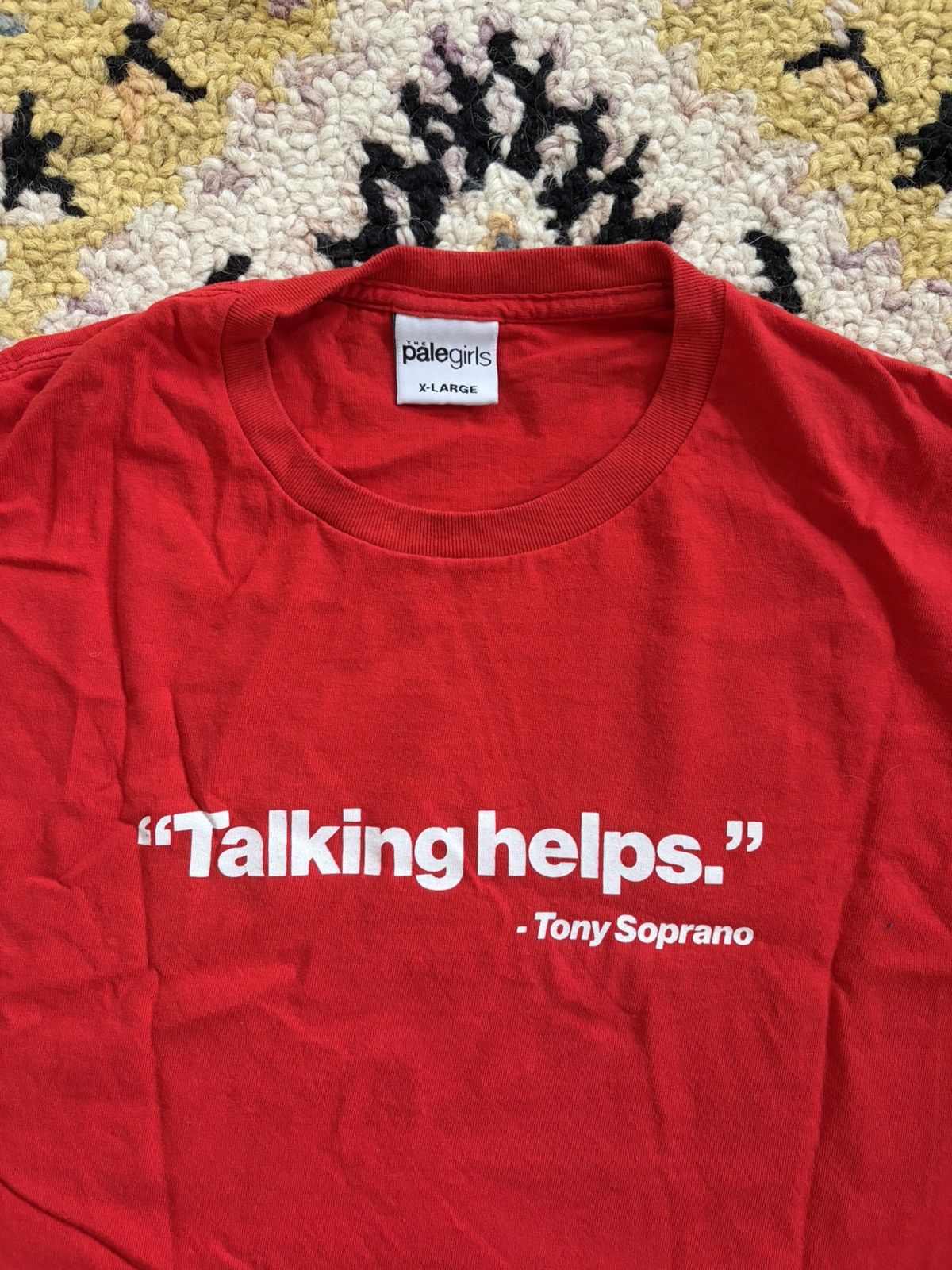 The Pale Girls “Talking Helps” - Tony Soprano Tee