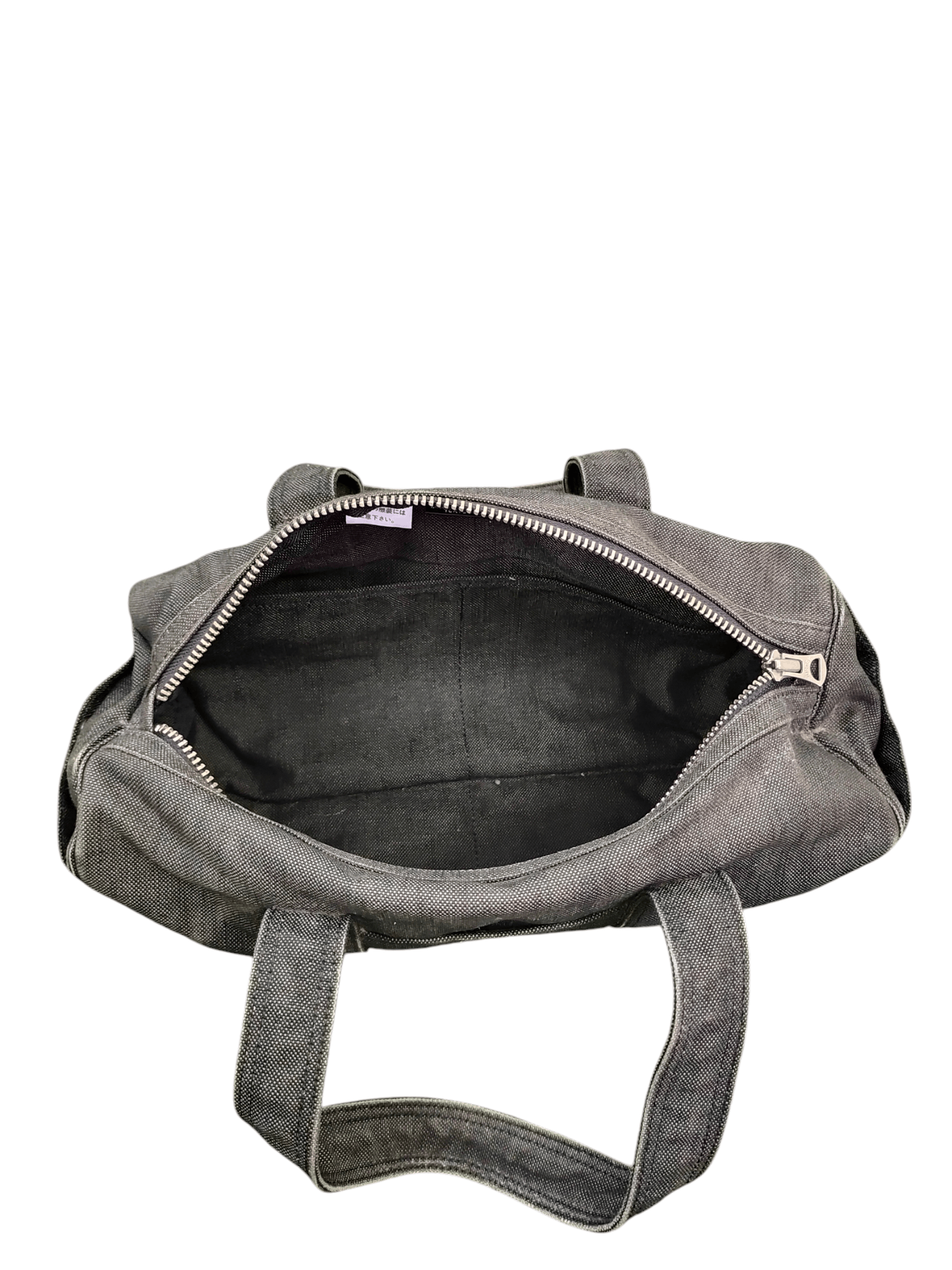 Porter Vintage Porter Japan Black Faded Canvas Small Boston Bag Size ONE SIZE - 17 Thumbnail