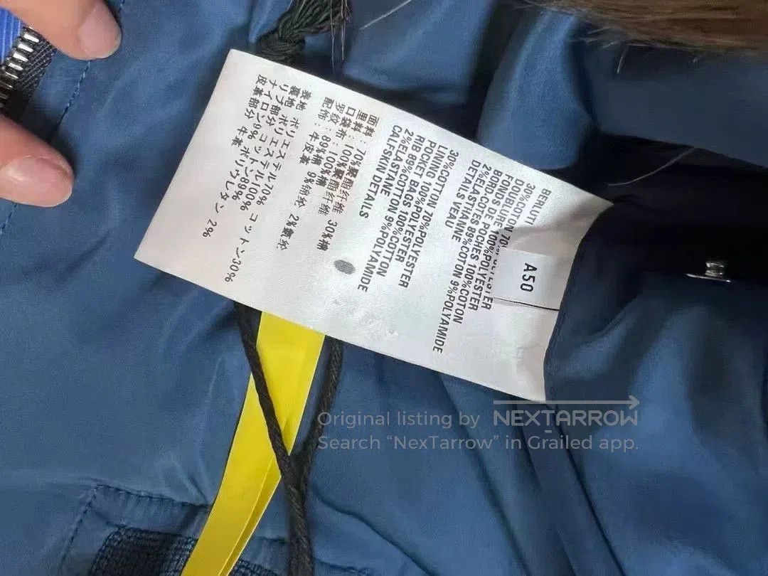 Berluti Berluti Men's Reversible Cotton Jacket. Size US M / EU 48-50 / 2 - 5 Thumbnail