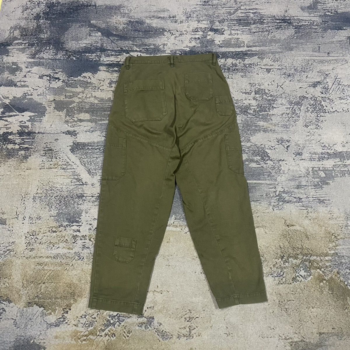 Issey Miyake × Japanese Brand × Ne-Net Vintage Multi Pocket Nenet by Issey Miyake Army Pants Size 30" / US 8 / IT 44 - 2 Thumbnail