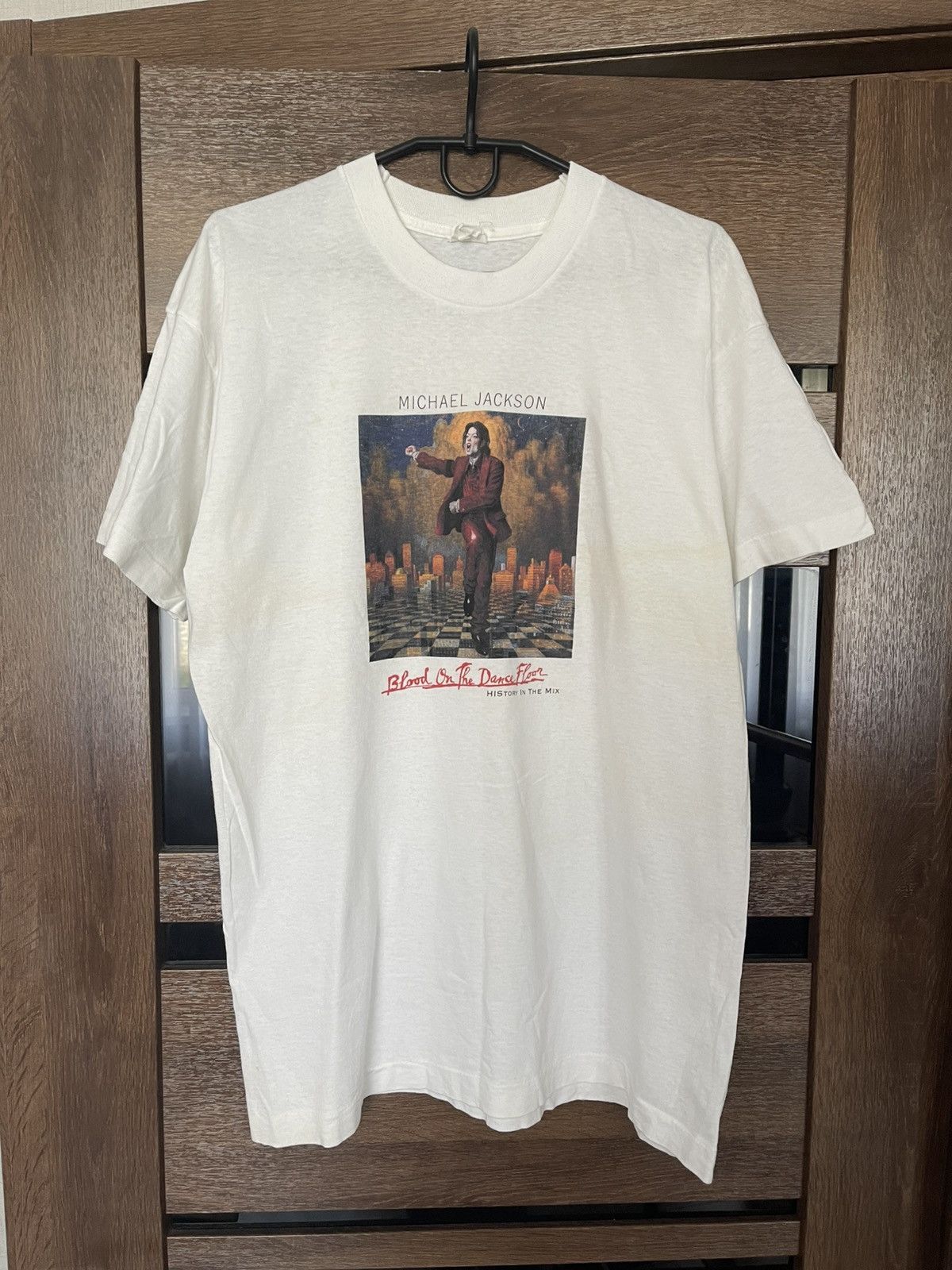 Michael Jackson Michael Jackson Blood On The Dance Floor Vintage T-Shirt 90s Size US L / EU 52-54 / 3 - 2 Thumbnail