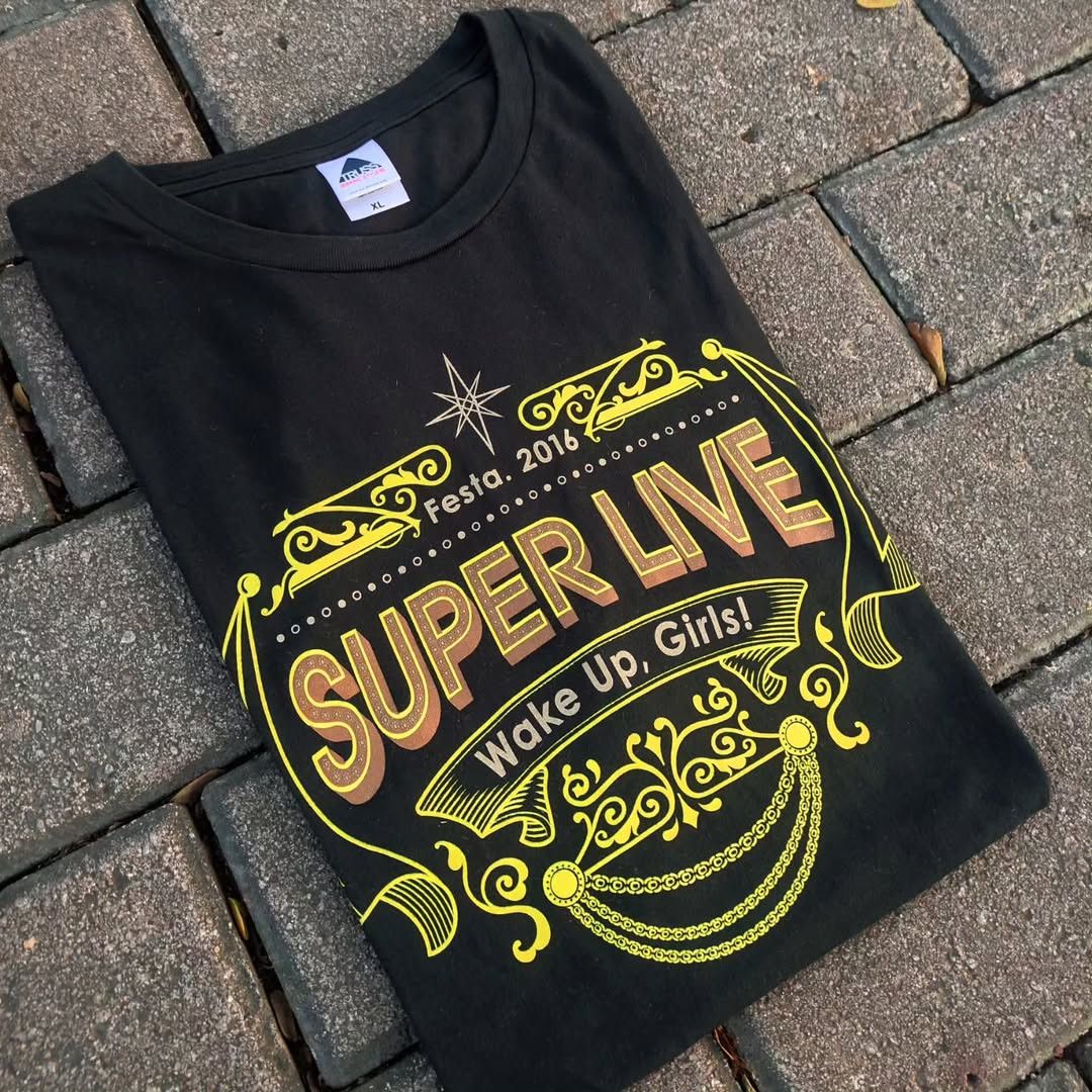 Anime Wake Up, Girls! Super Live 2016 Tee Size US XL / EU 56 / 4 - 4 Thumbnail