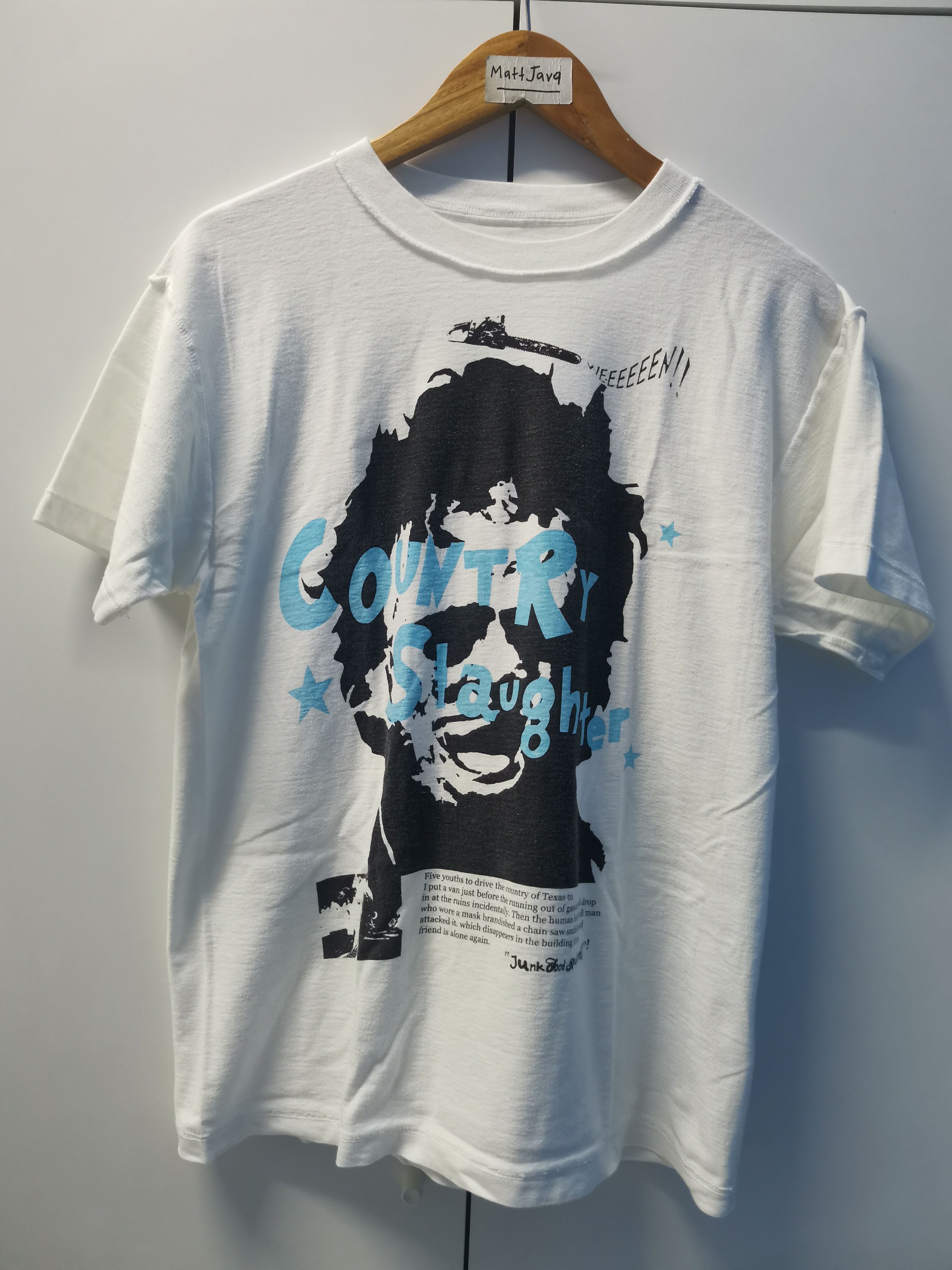 Japanese Brand Texas Chainsaw Horror Movie Tee Japan Seditionaries Saw Size US M / EU 48-50 / 2 - 2 Thumbnail