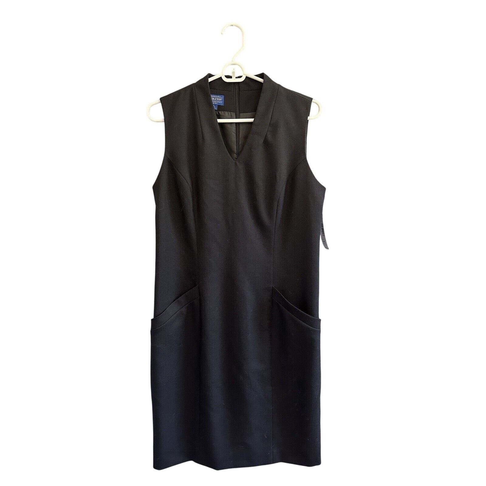 Pendleton Pendleton Wool Black Sheath Dress Women’s 8 Petite NWT Size M / US 6-8 / IT 42-44 - 1 Thumbnail