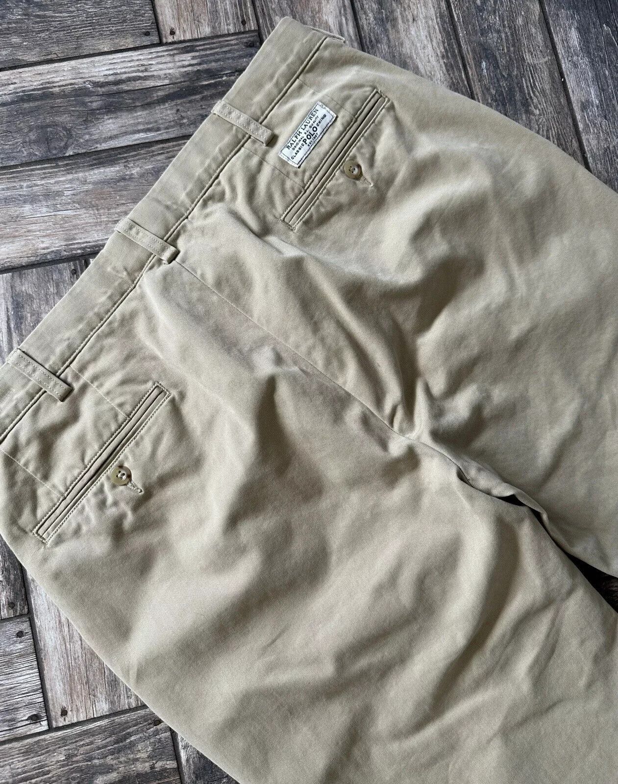 Polo Ralph Lauren POLO RALPH LAUREN CHINO PANTS TROUSERS MENS 34x32 Size US 34 / EU 50 - 9 Thumbnail