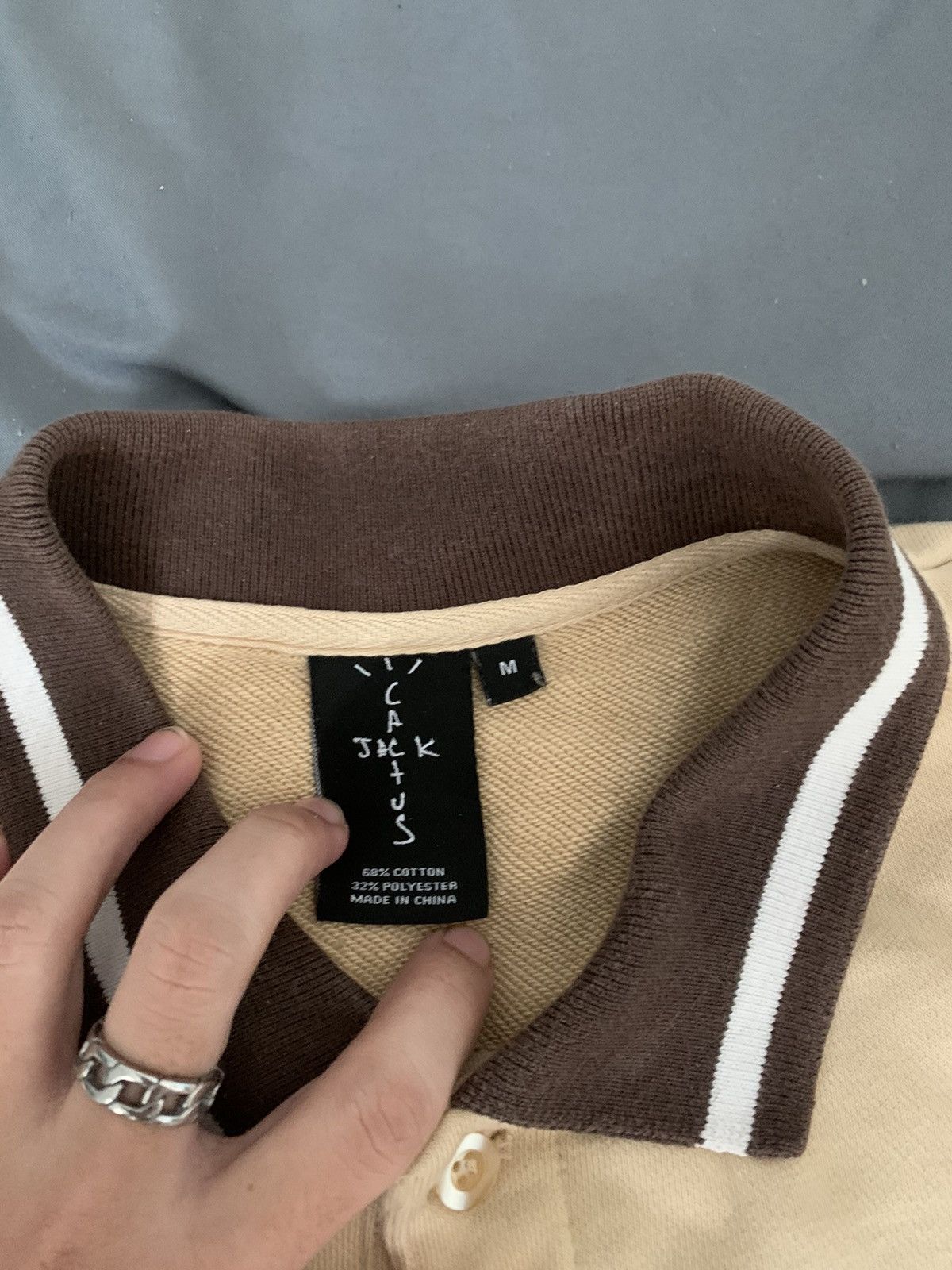 Travis Scott Cactus Jack by Travis Scott Cross Rugby Sweater Size US M / EU 48-50 / 2 - 3 Thumbnail