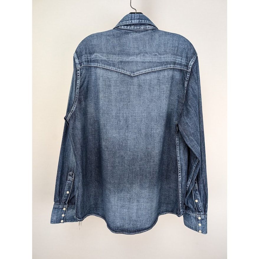 Visvim o1rshd1 Social Sculpture Shirt in Indigo Size US M / EU 48-50 / 2 - 11 Thumbnail