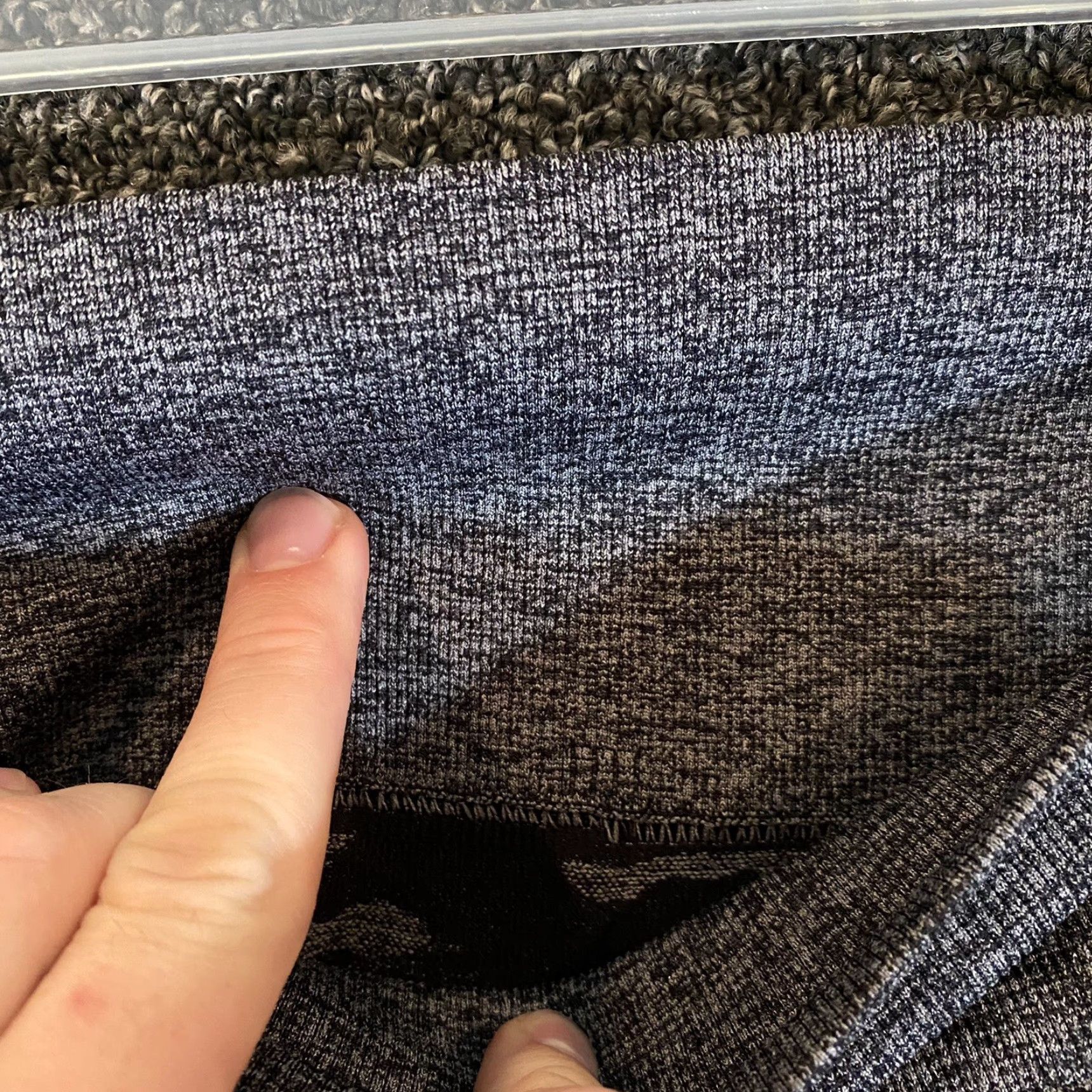 Gymshark Gymshark Leggings Womens XS/S 27” Waist Camo Gray Adapt Seamless High Waist Tapered Activewear Compression Size 28" / US 6 / IT 42 - 6 Thumbnail