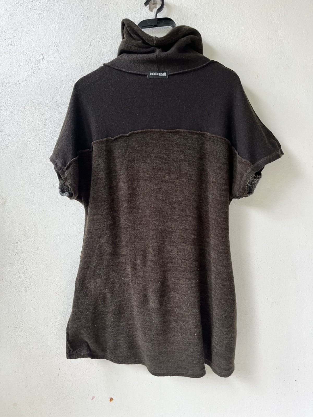 Japanese Brand KOIBITO MISAKI Avant Garde color block Tunic Top Size S / US 4 / IT 40 - 4 Thumbnail