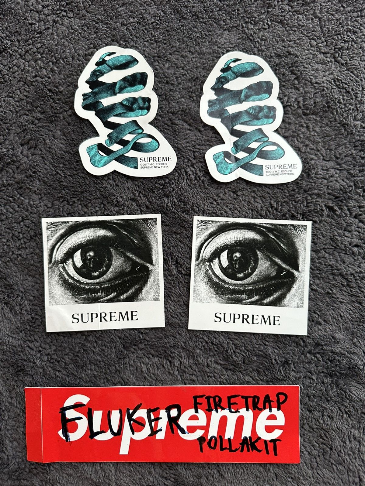 Supreme Supreme x Escher & Eye Stickers Size ONE SIZE - 1 Thumbnail