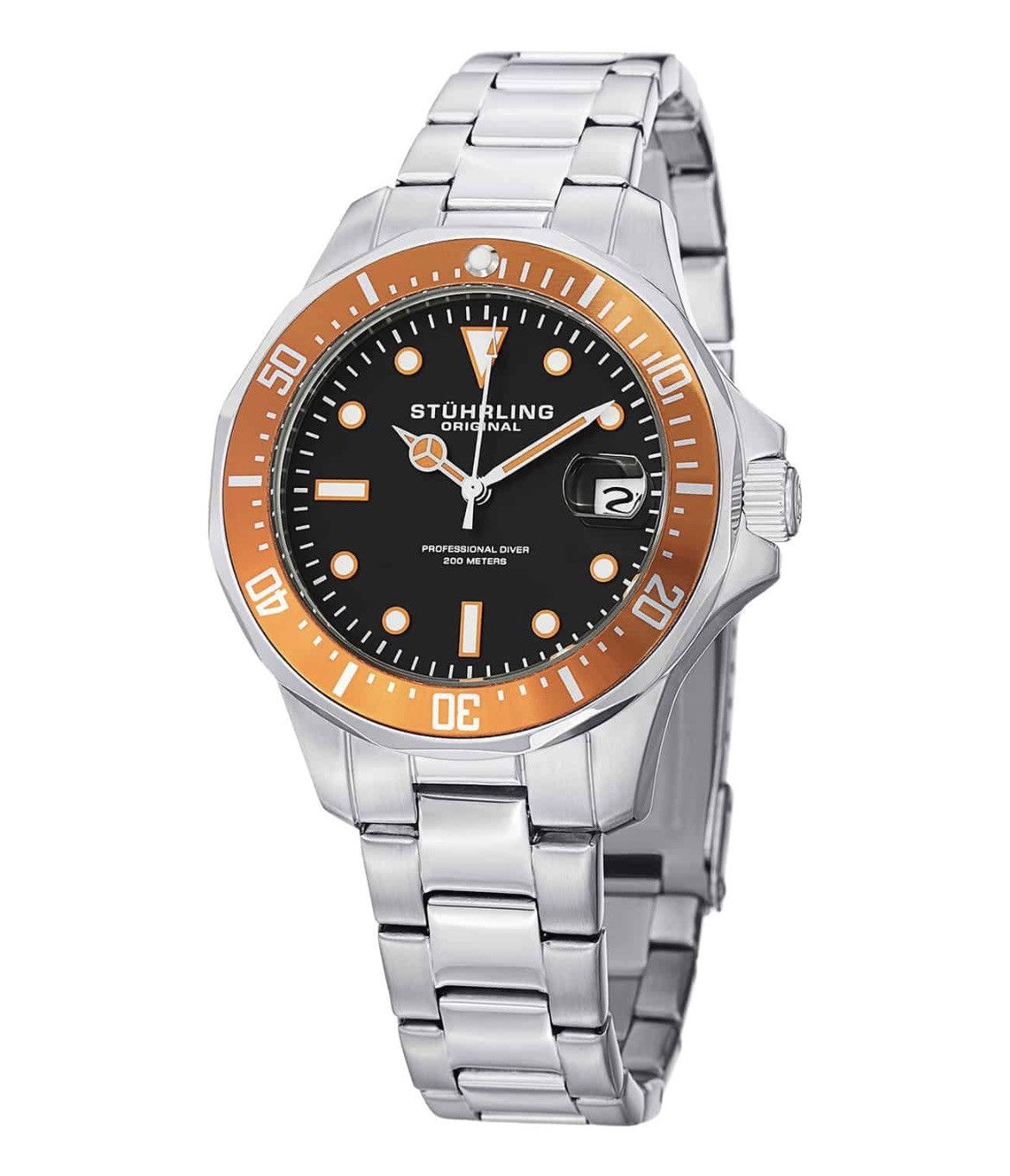 Sturhling Sterling Original Pro 200M Diver Watch Size ONE SIZE - 9 Thumbnail