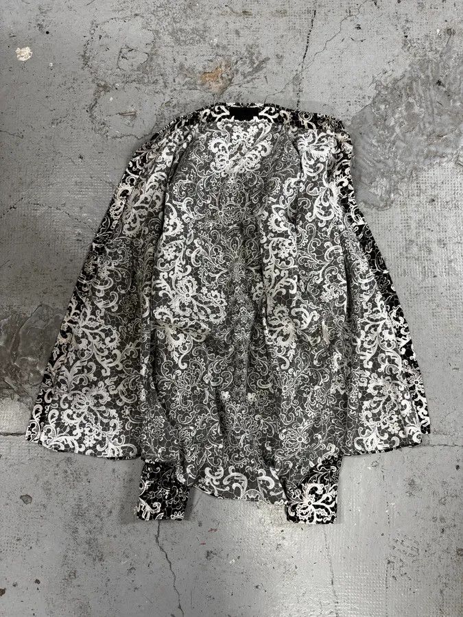 Alexander McQueen 2010s Alexander McQueen Black & White Royal Dynastie Shurt Size US S / EU 44-46 / 1 - 7 Thumbnail