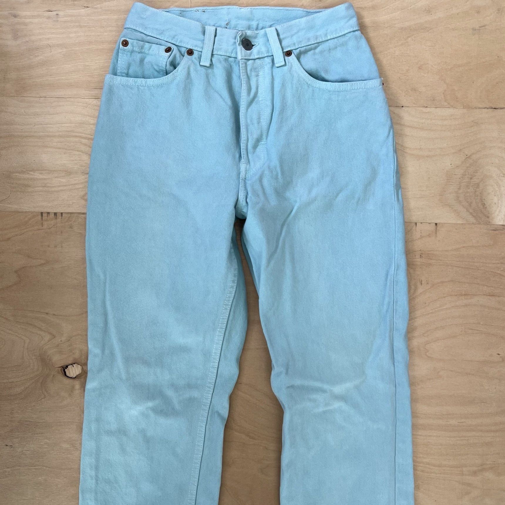 Levi's VINTAGE Levi's 501 Jeans 25x31 Denim Blue 80s Workwear Made In USA For Women Summer Jeans Size 42" / US 20 - 3 Thumbnail
