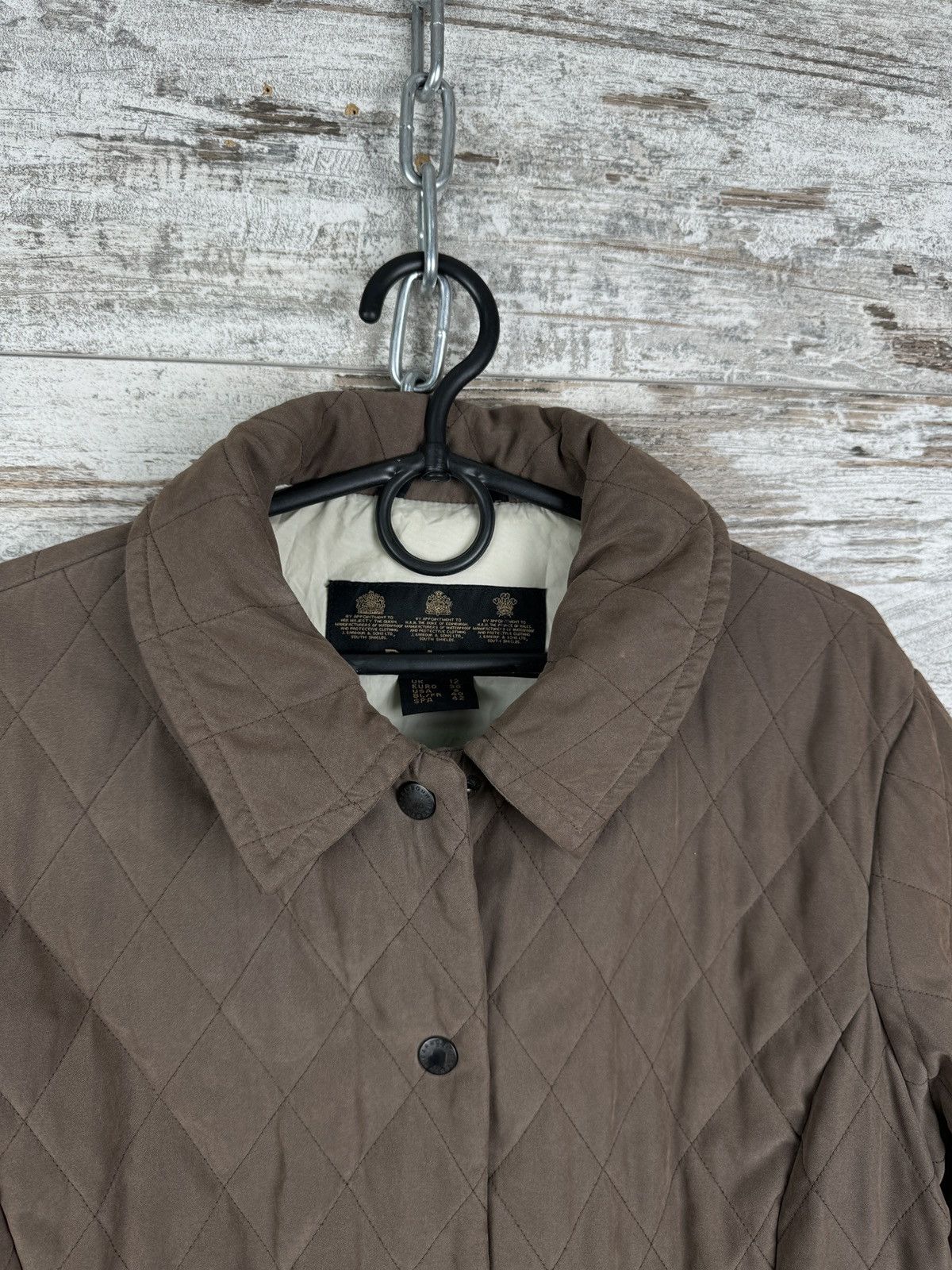 Barbour Women’s Barbour SHAPED M'FIBRE QUILT SHORT quilted Size M / US 6-8 / IT 42-44 - 2 Thumbnail