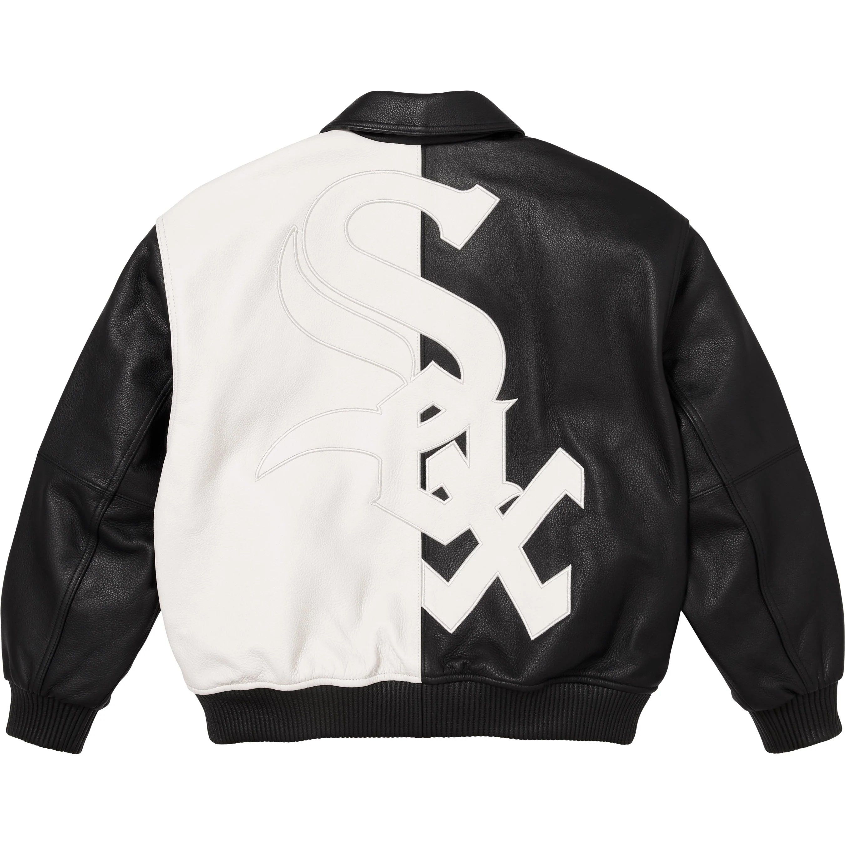Chicago White Sox Leather Varsity Jacket