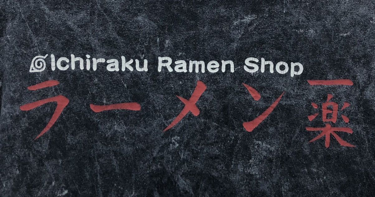 Anime Shonen Jump Naruto Shippuden Ichiraku Ramen Shop T-Shirt Size US L / EU 52-54 / 3 - 4 Thumbnail