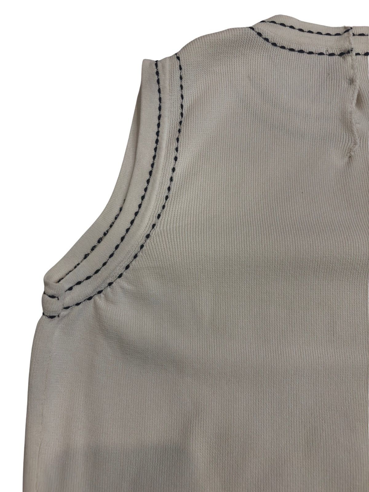 Other Women’s white Tank Top.wt4047 Size XS / US 0-2 / IT 36-38 - 8 Thumbnail