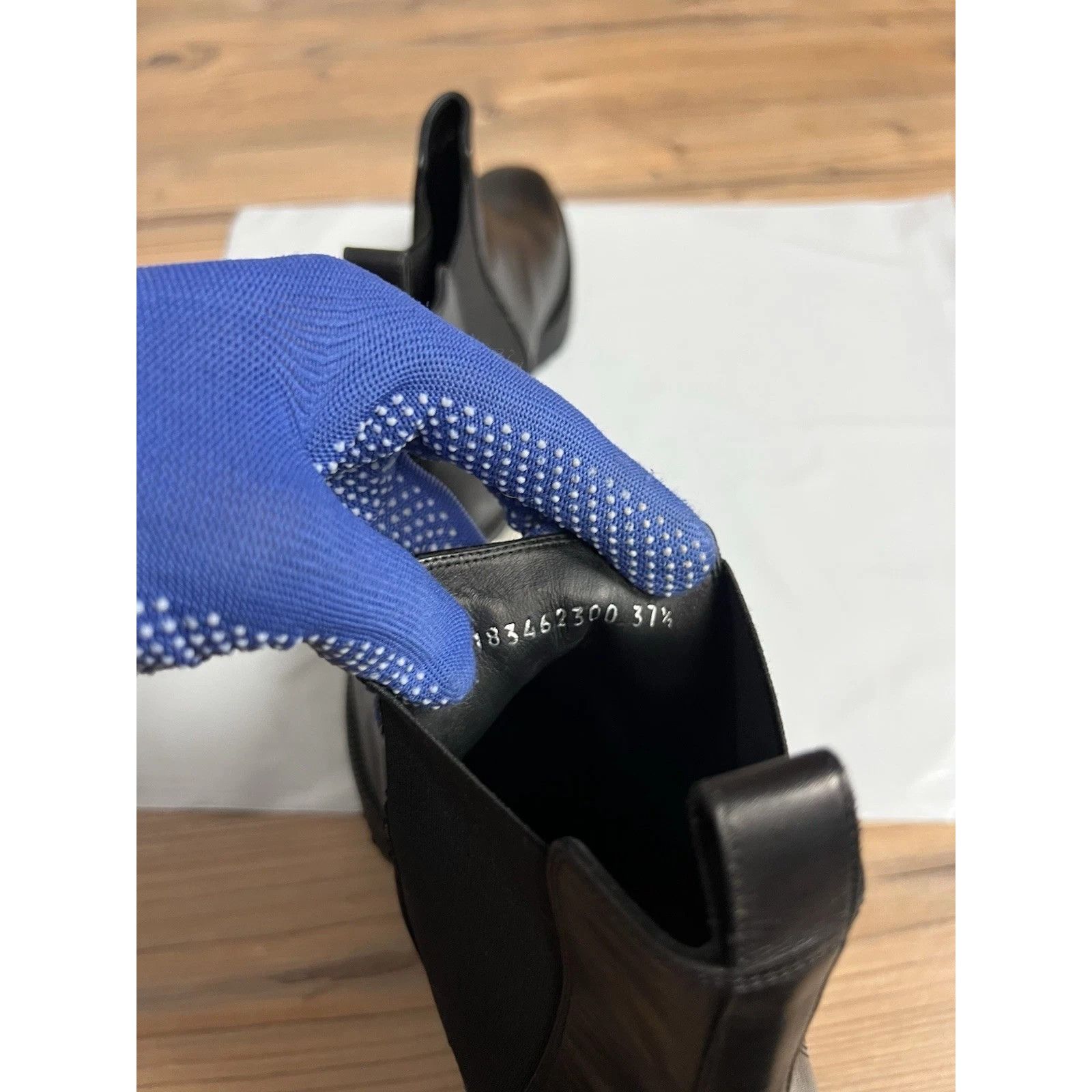 Alexander McQueen Alexander Mcqueen Hobnail Black Studded Leather Combat Ankle Size US 7 / IT 37 - 15 Thumbnail