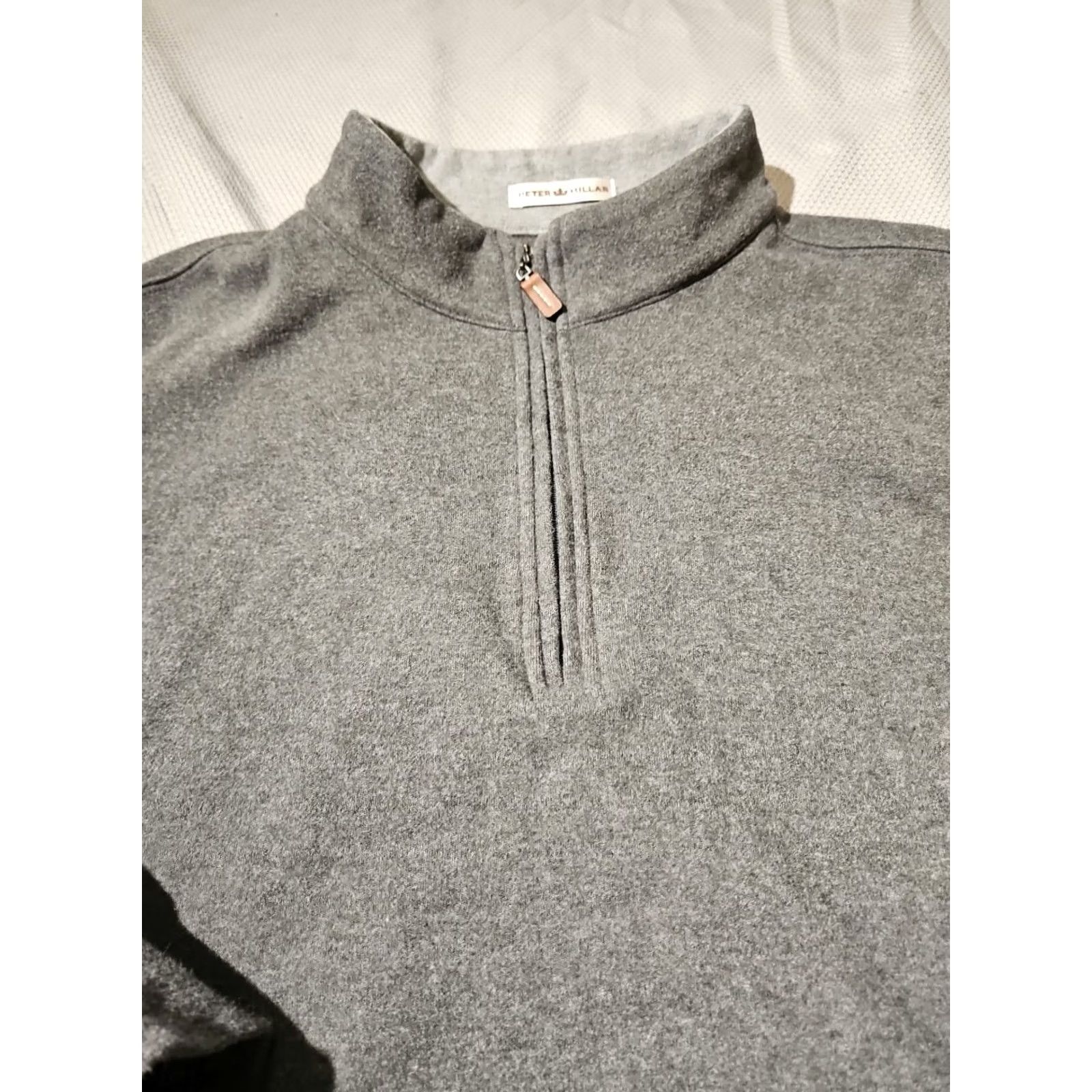 Peter Millar Peter Millar Sweater Mens M Gray Golf 1/4 Zip Pullover Casual Preppy Shirt? Size US M / EU 48-50 / 2 - 2 Thumbnail