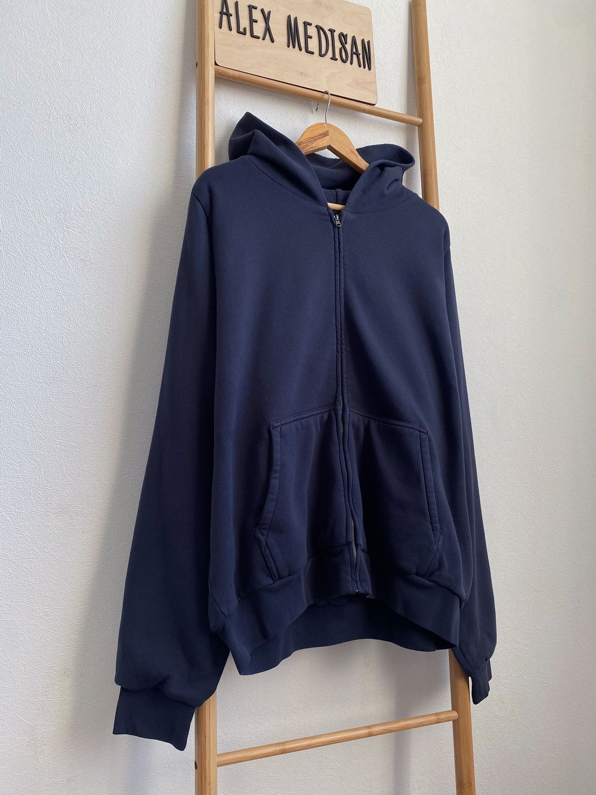 Balenciaga × Gap × Kanye West Yeezy Gap engineered by Balenciaga Zip Up Hoodie Size US XL / EU 56 / 4 - 8 Thumbnail