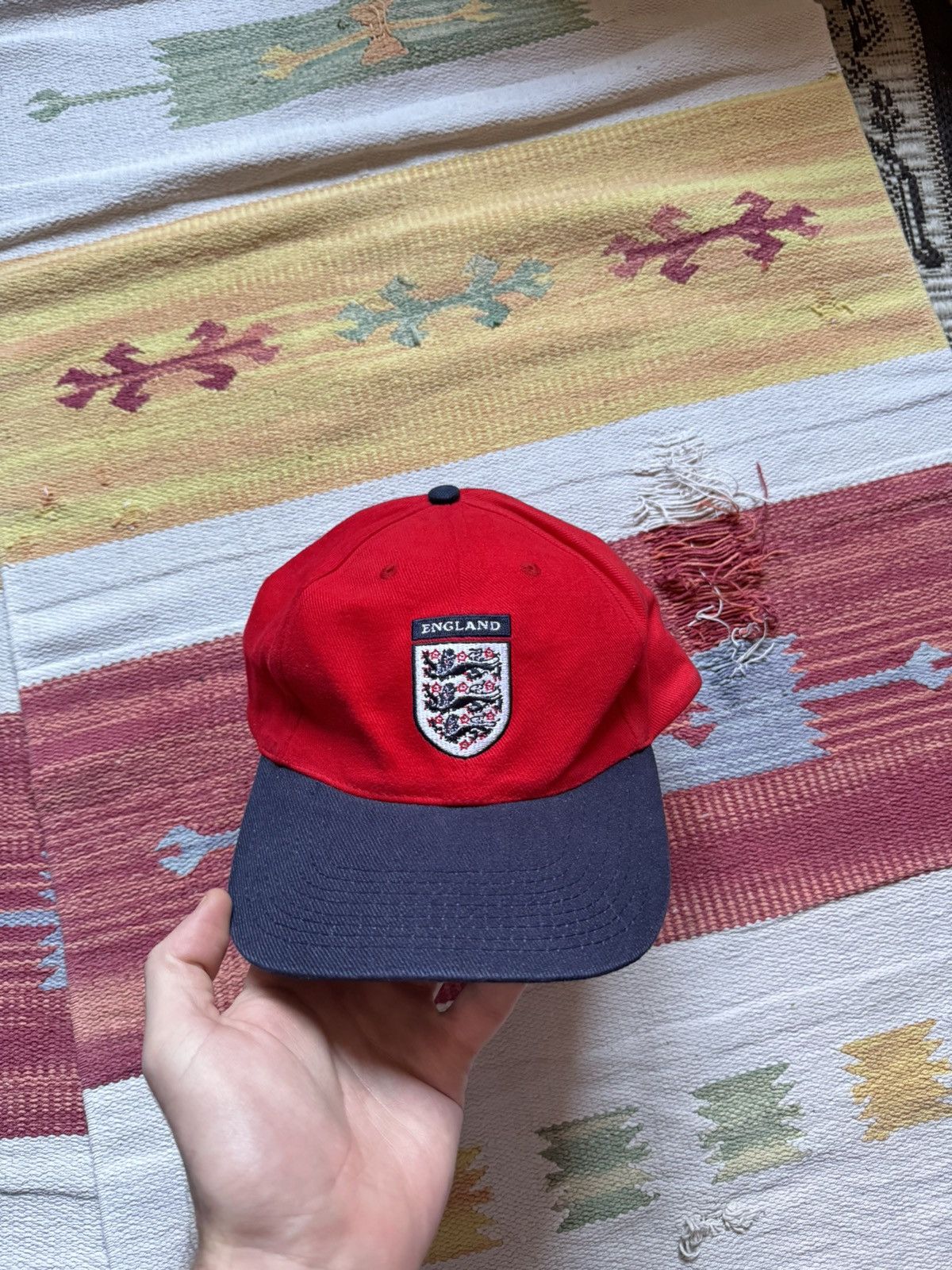 Vintage Vintage National Team England x Carlsberg Soccer Hat Size ONE SIZE - 2 Thumbnail